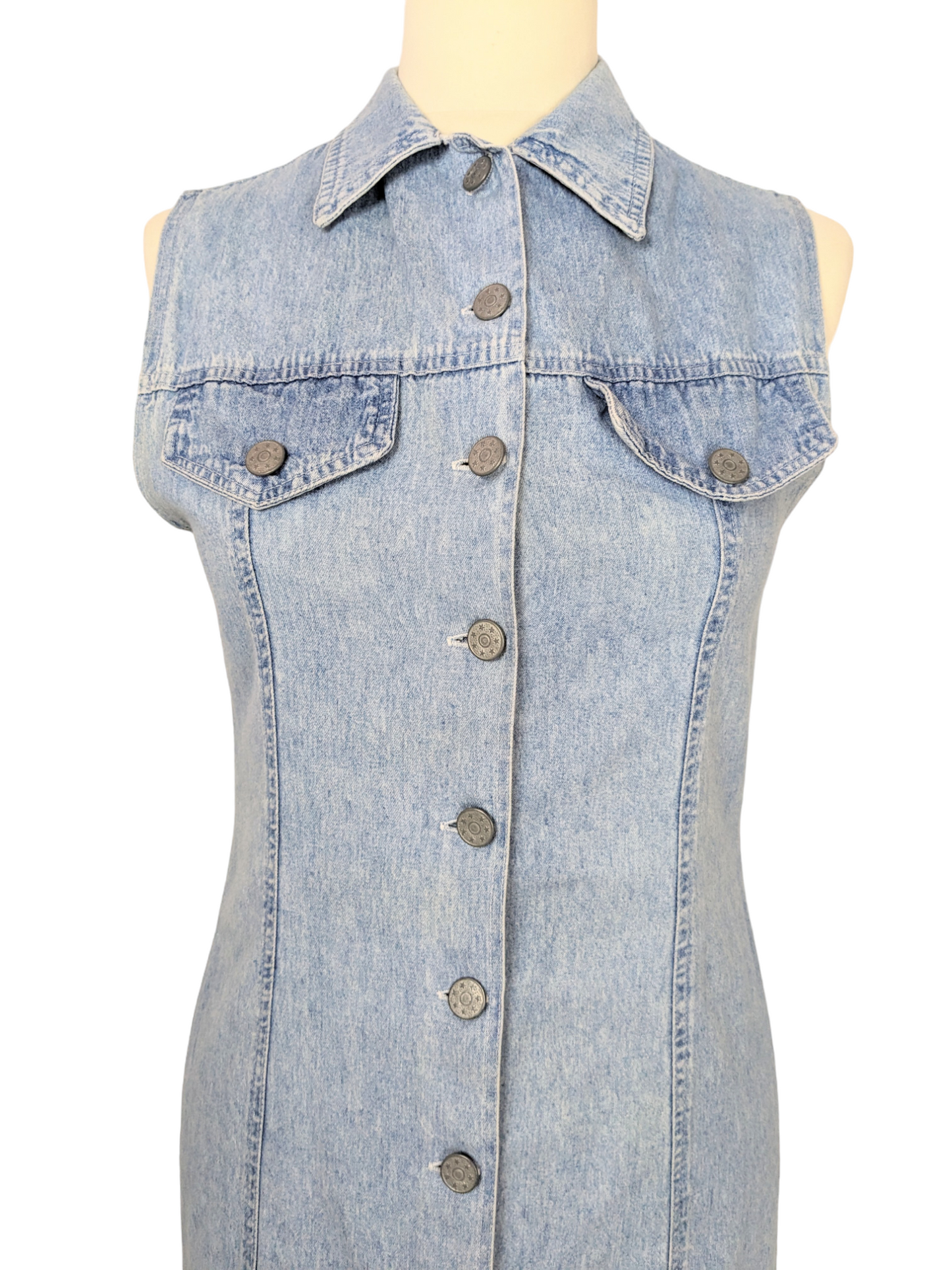 Robe en jean 90s