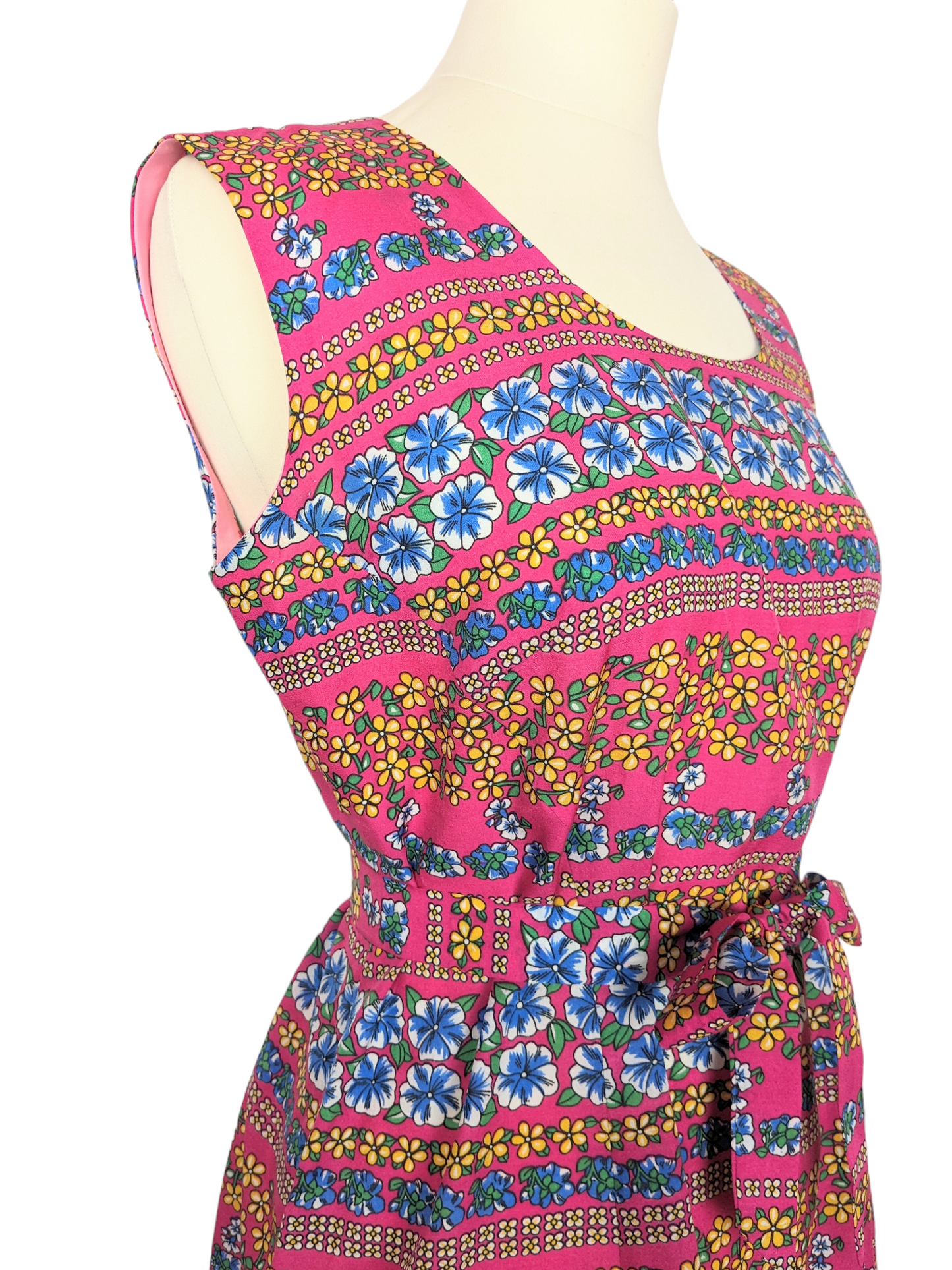 Robe à fleurs 60s