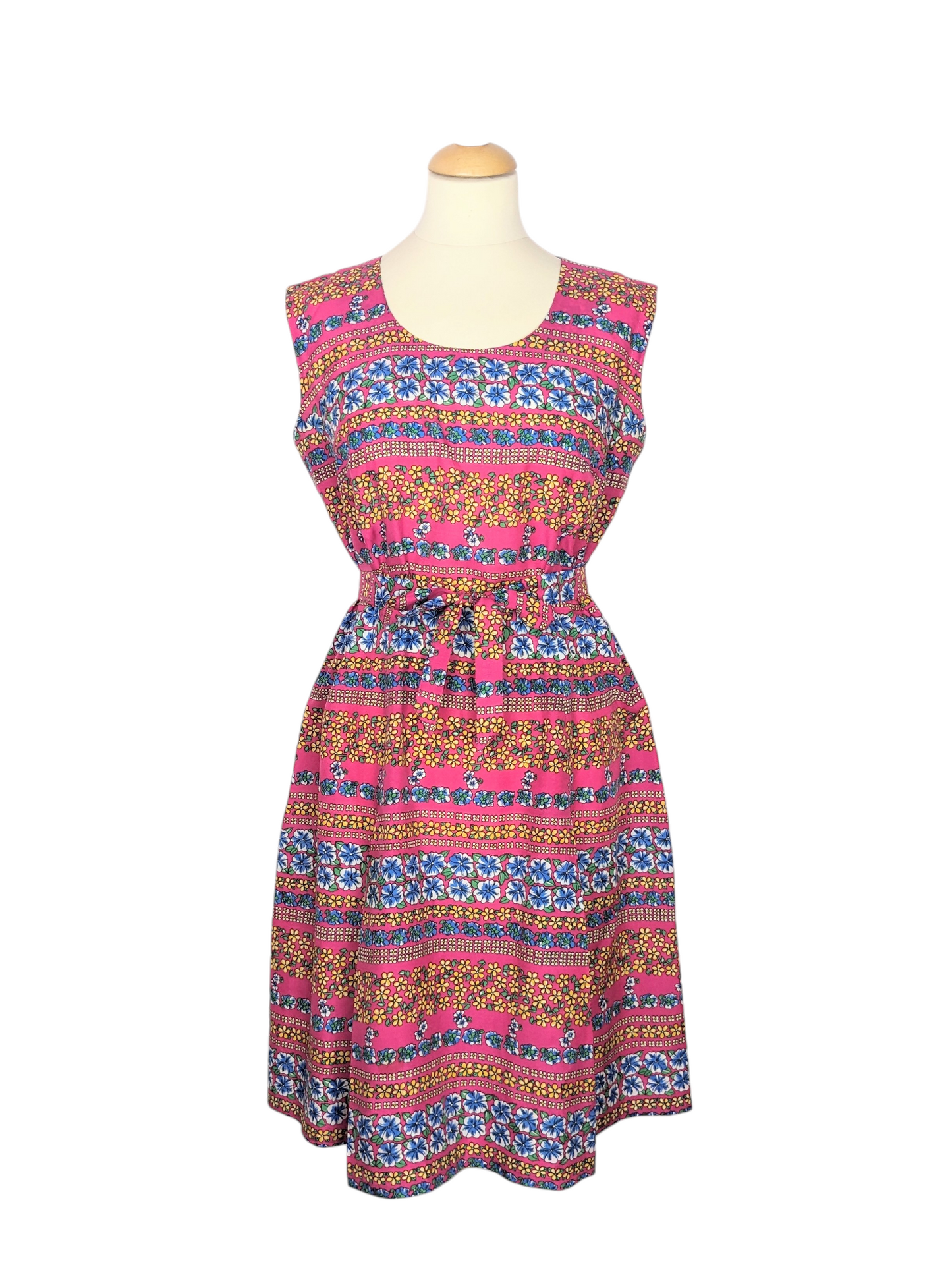 Robe à fleurs 60s
