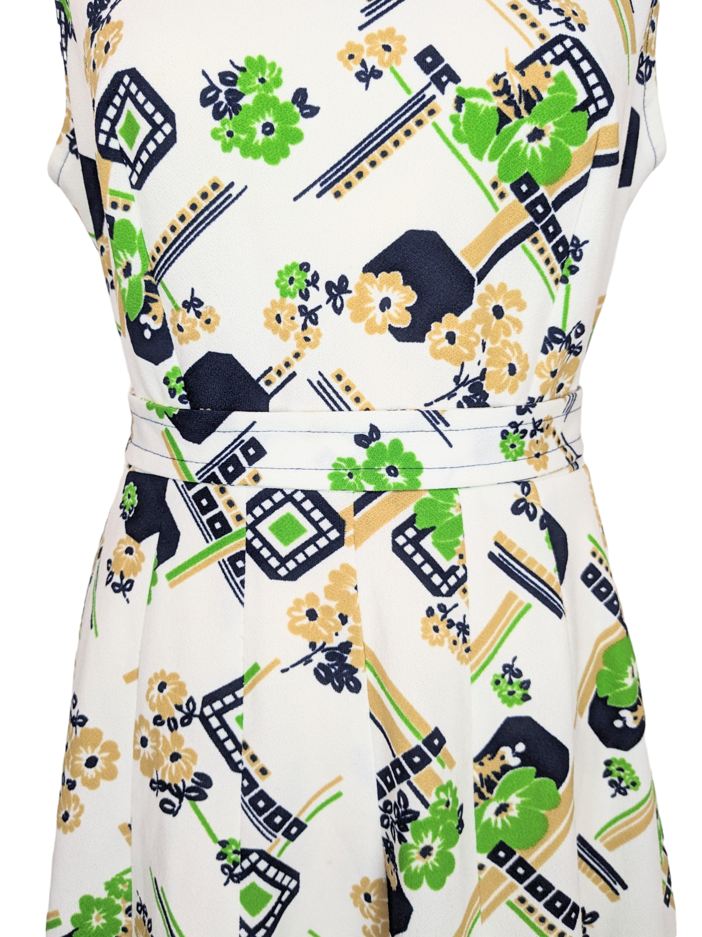 Robe à motifs 70s