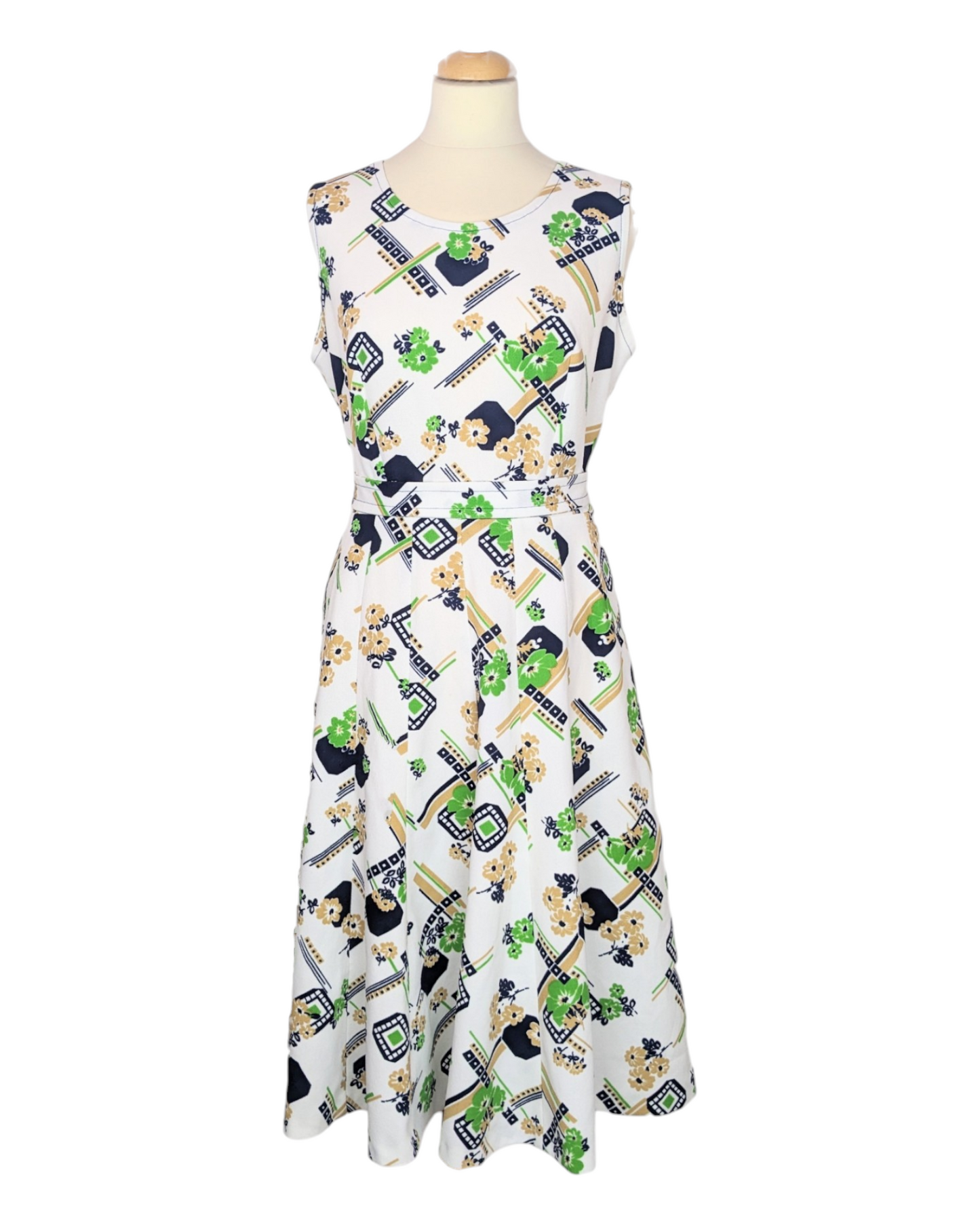 Robe à motifs 70s