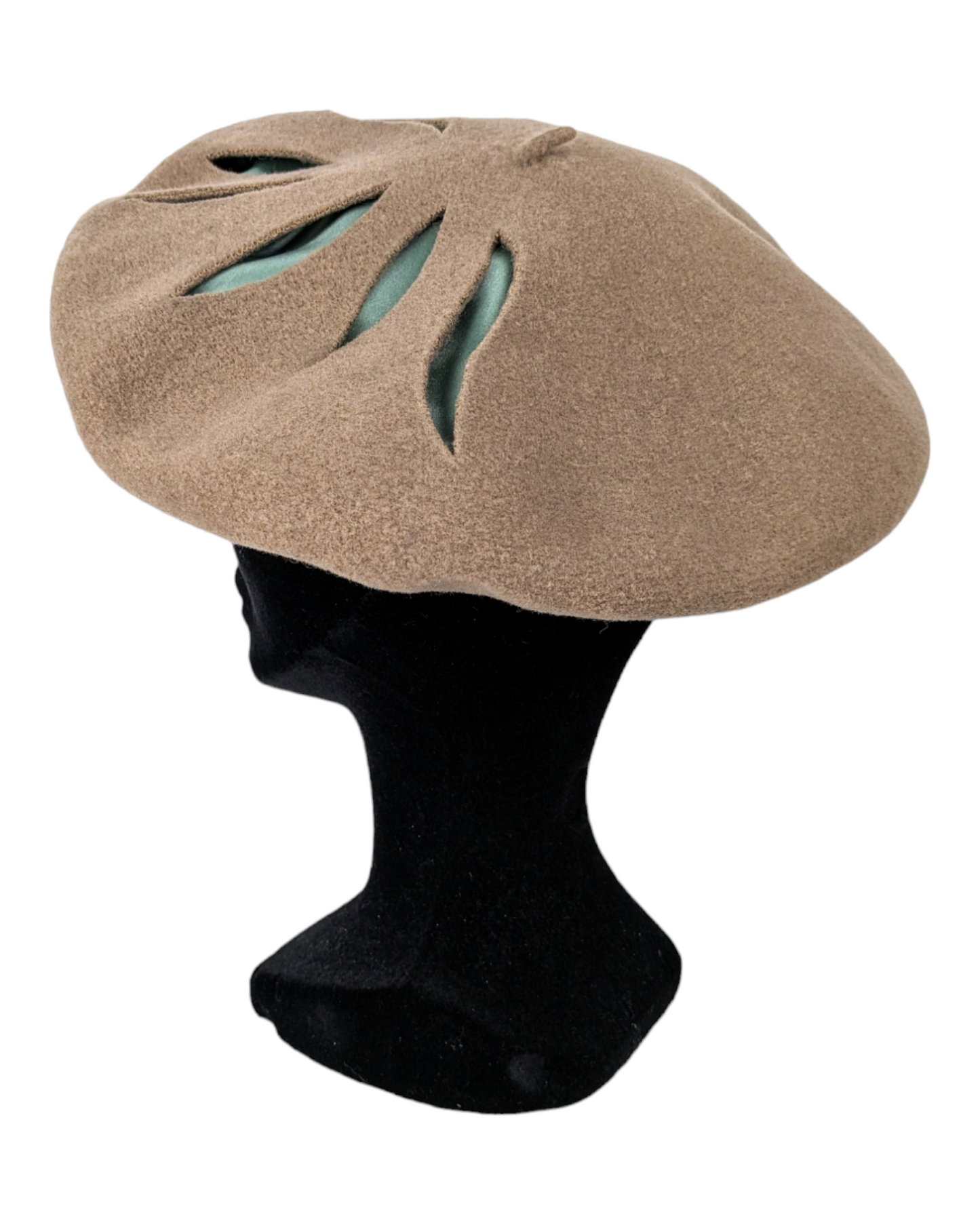 Beret marron 90s