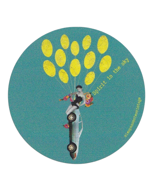 Autocollant "Spirit in the sky"