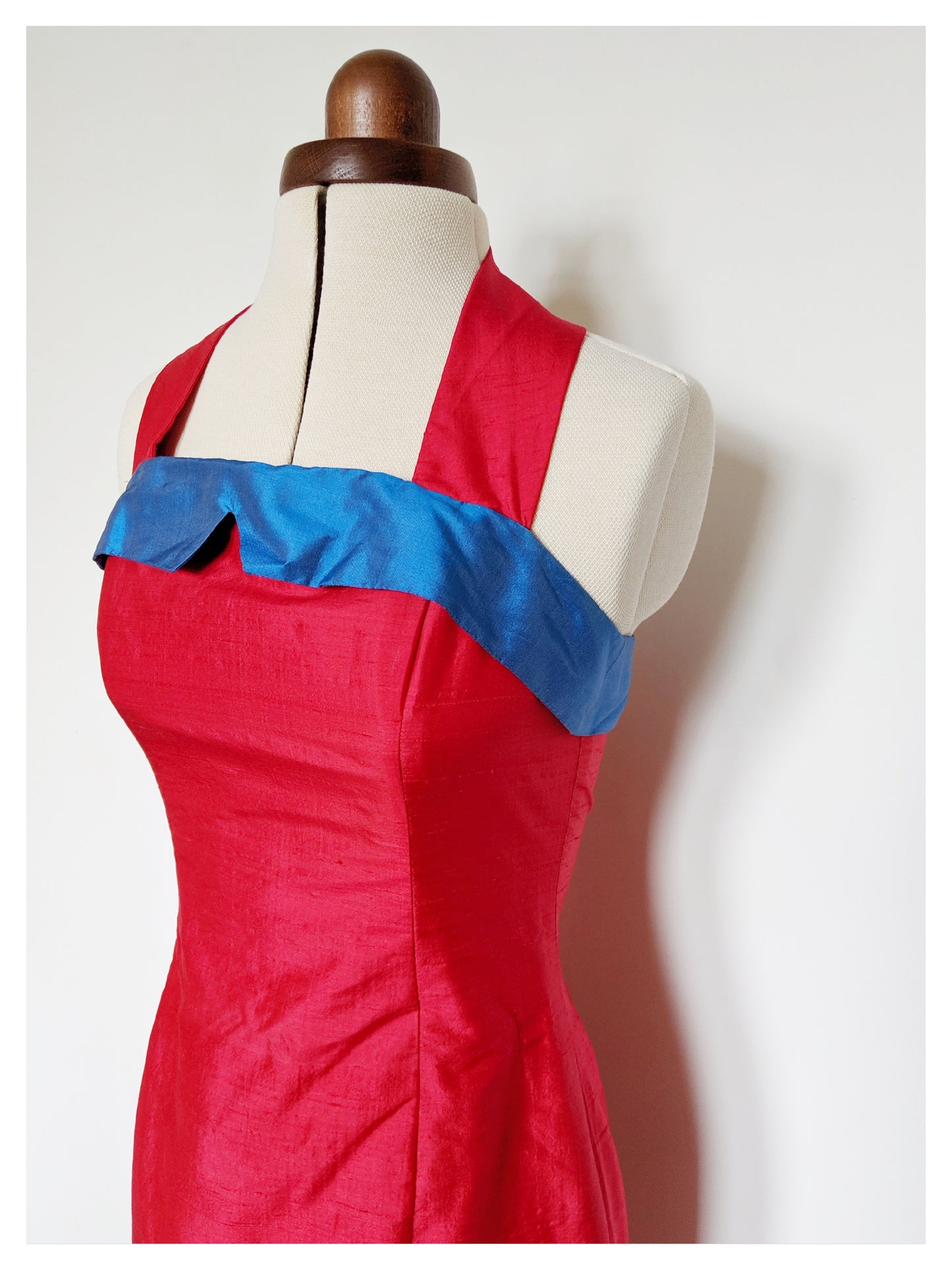 Robe bustier et dos-nu 80's