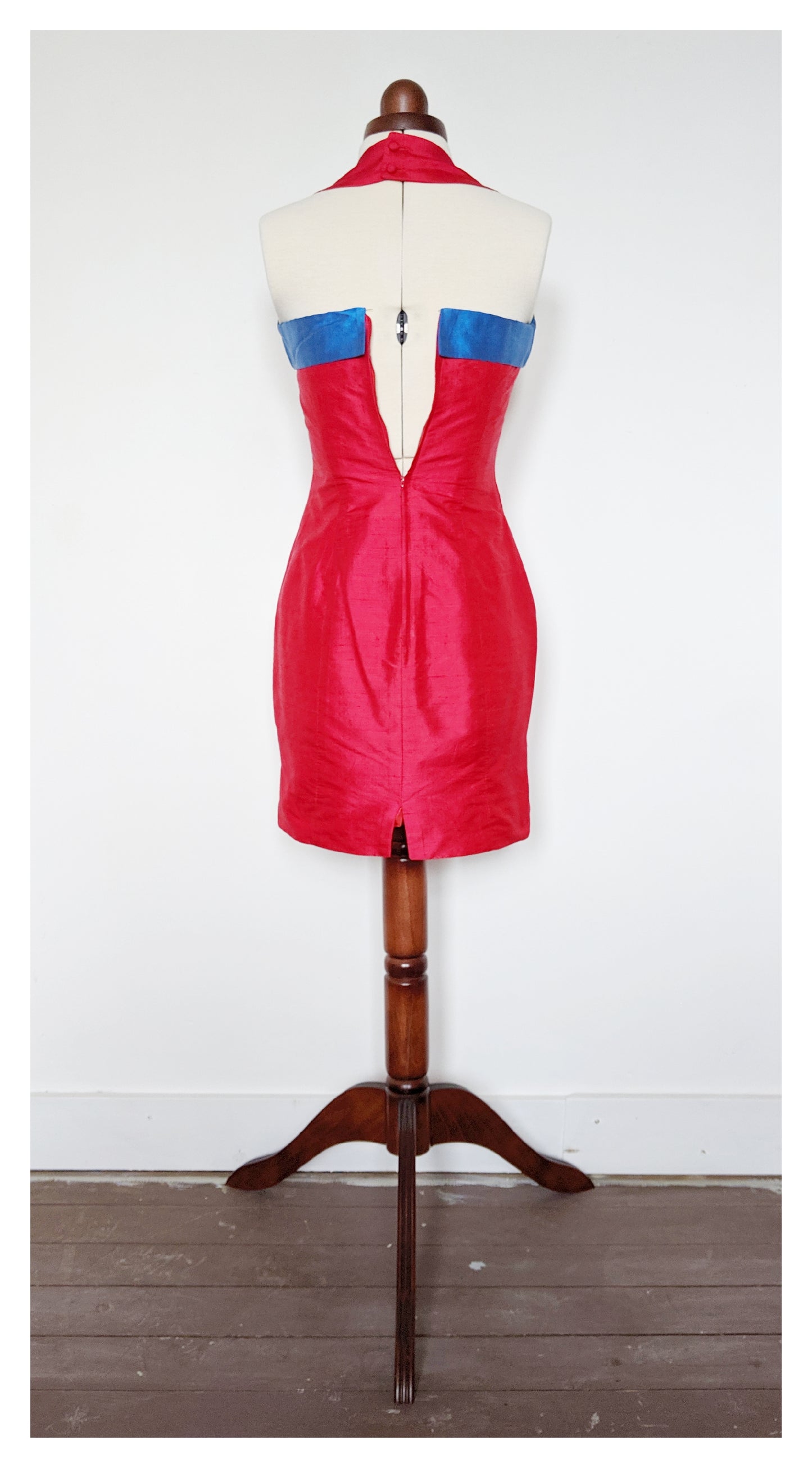 Robe bustier et dos-nu 80's