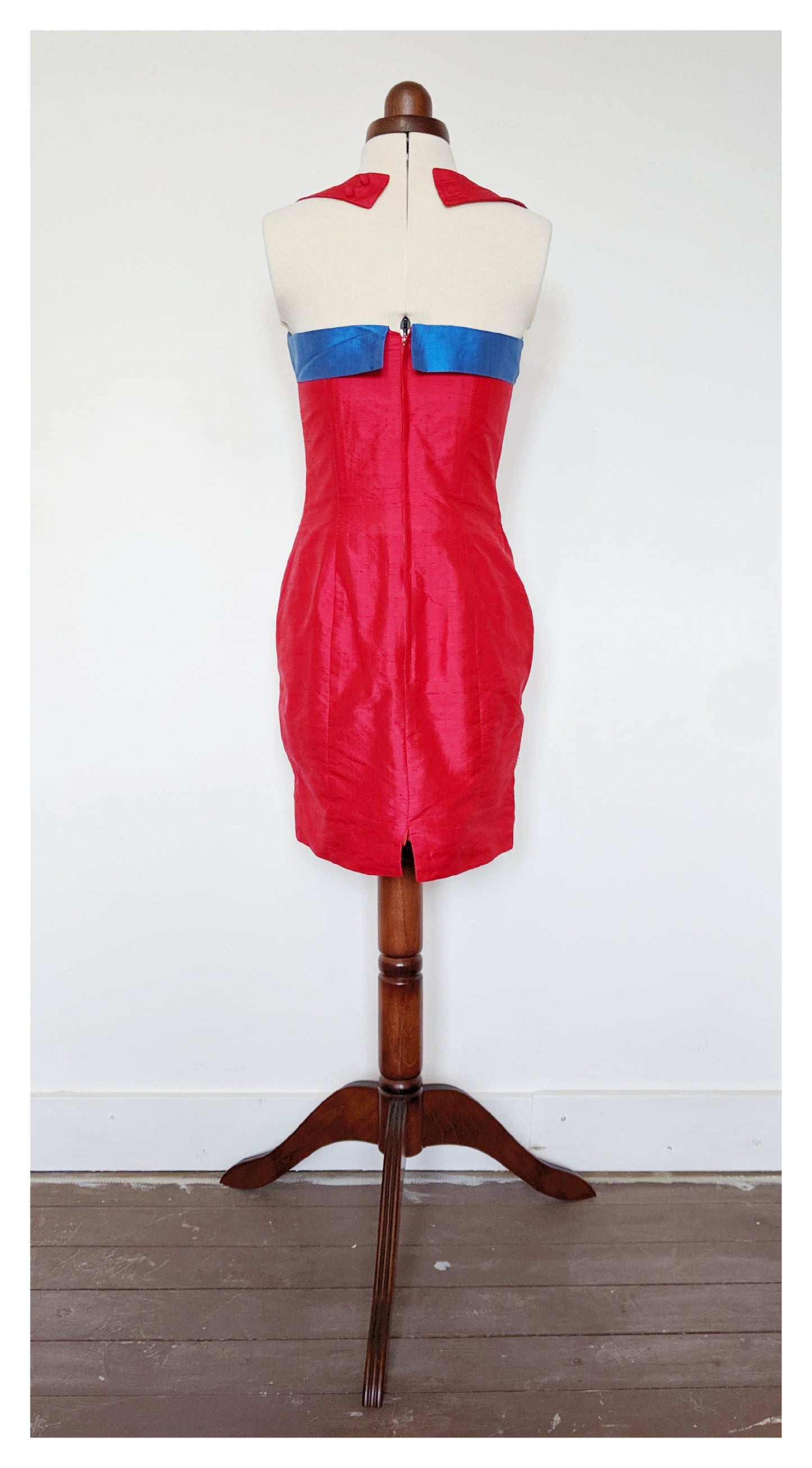 Robe bustier et dos-nu 80's