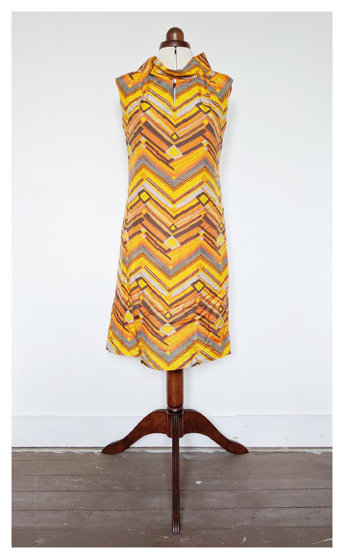 Robe géométrique 60's