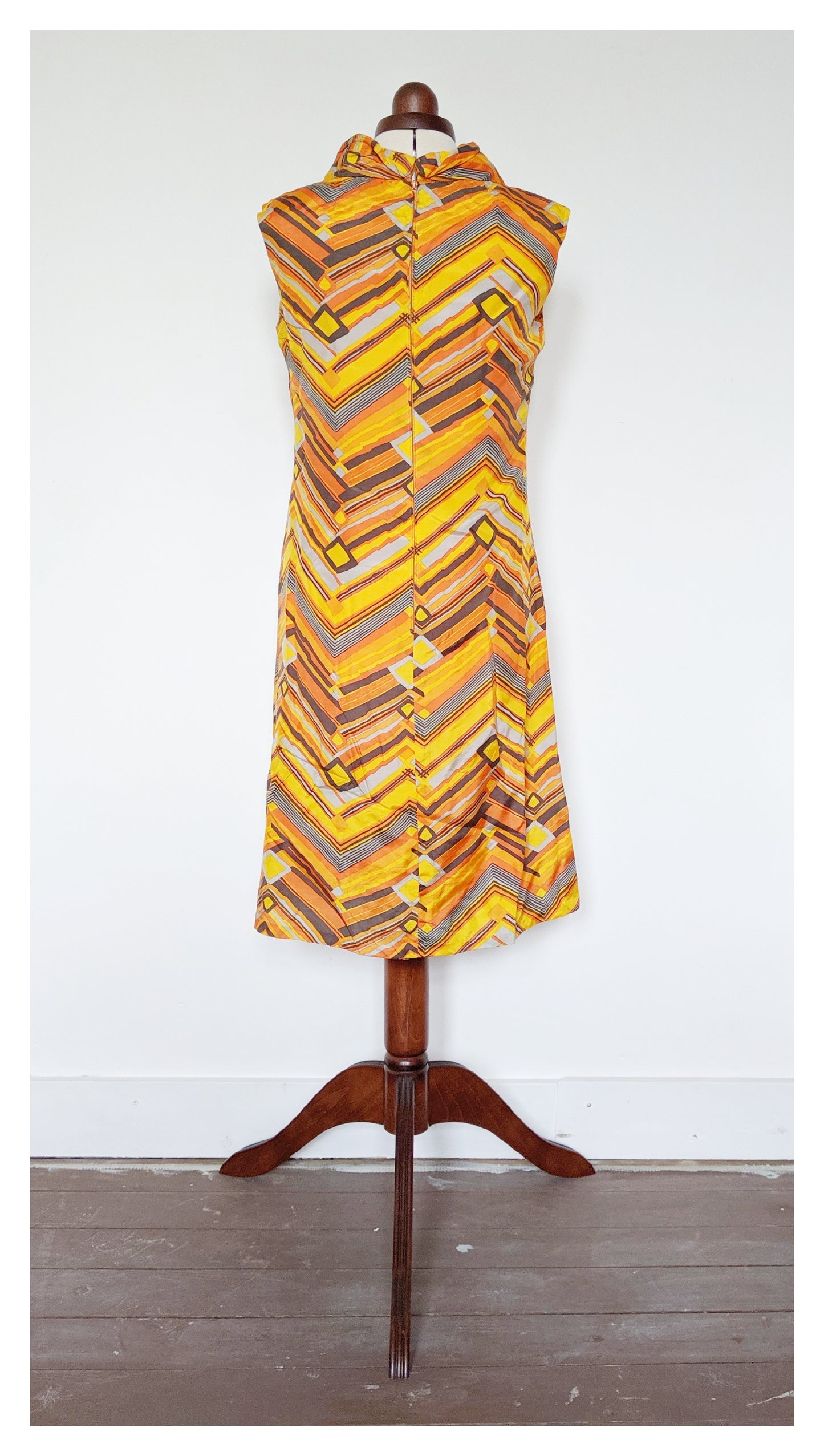 Robe géométrique 60's