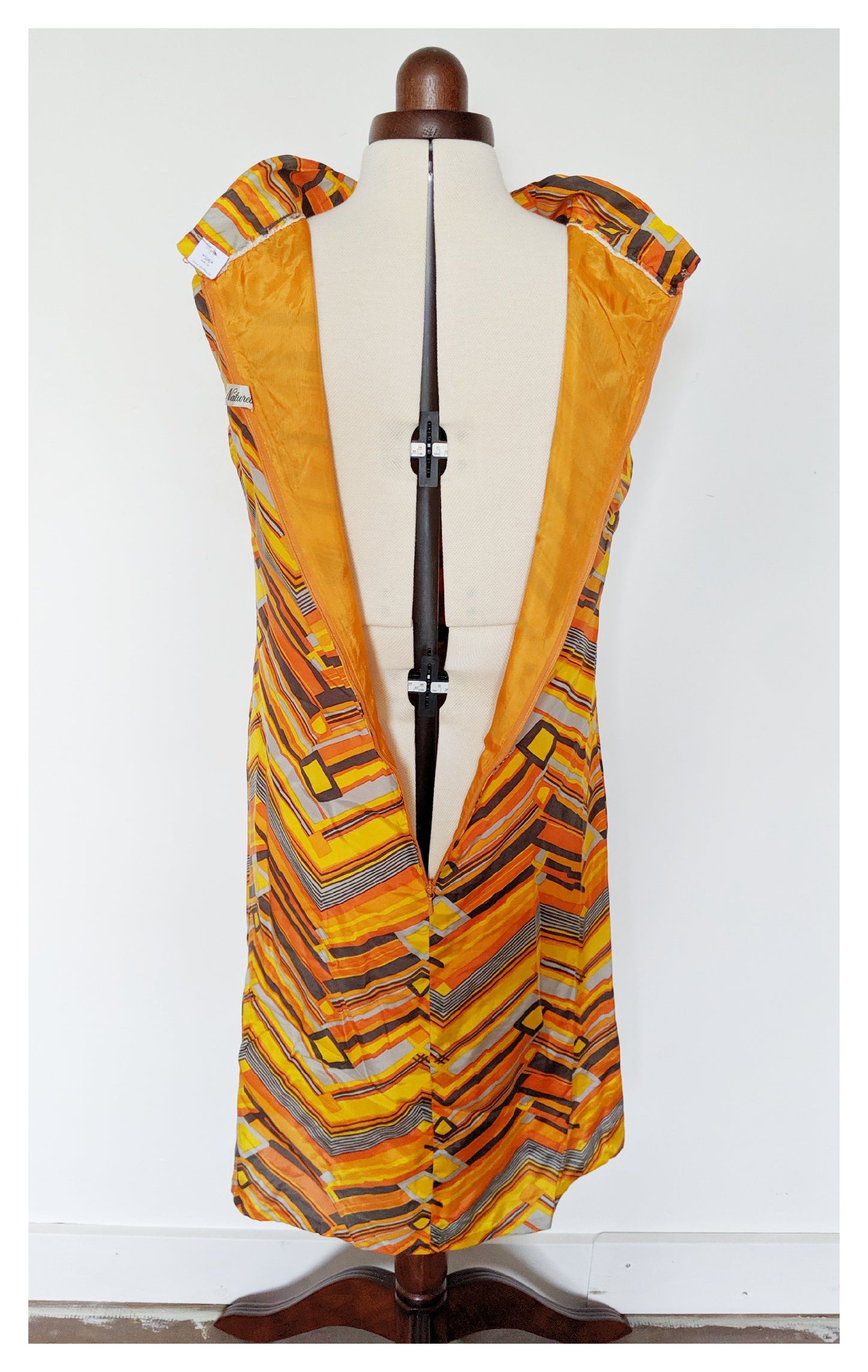 Robe géométrique 60's
