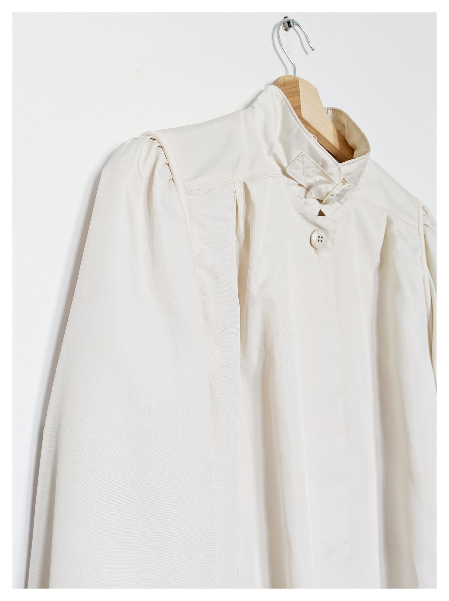 Trench blanc cassé 70's