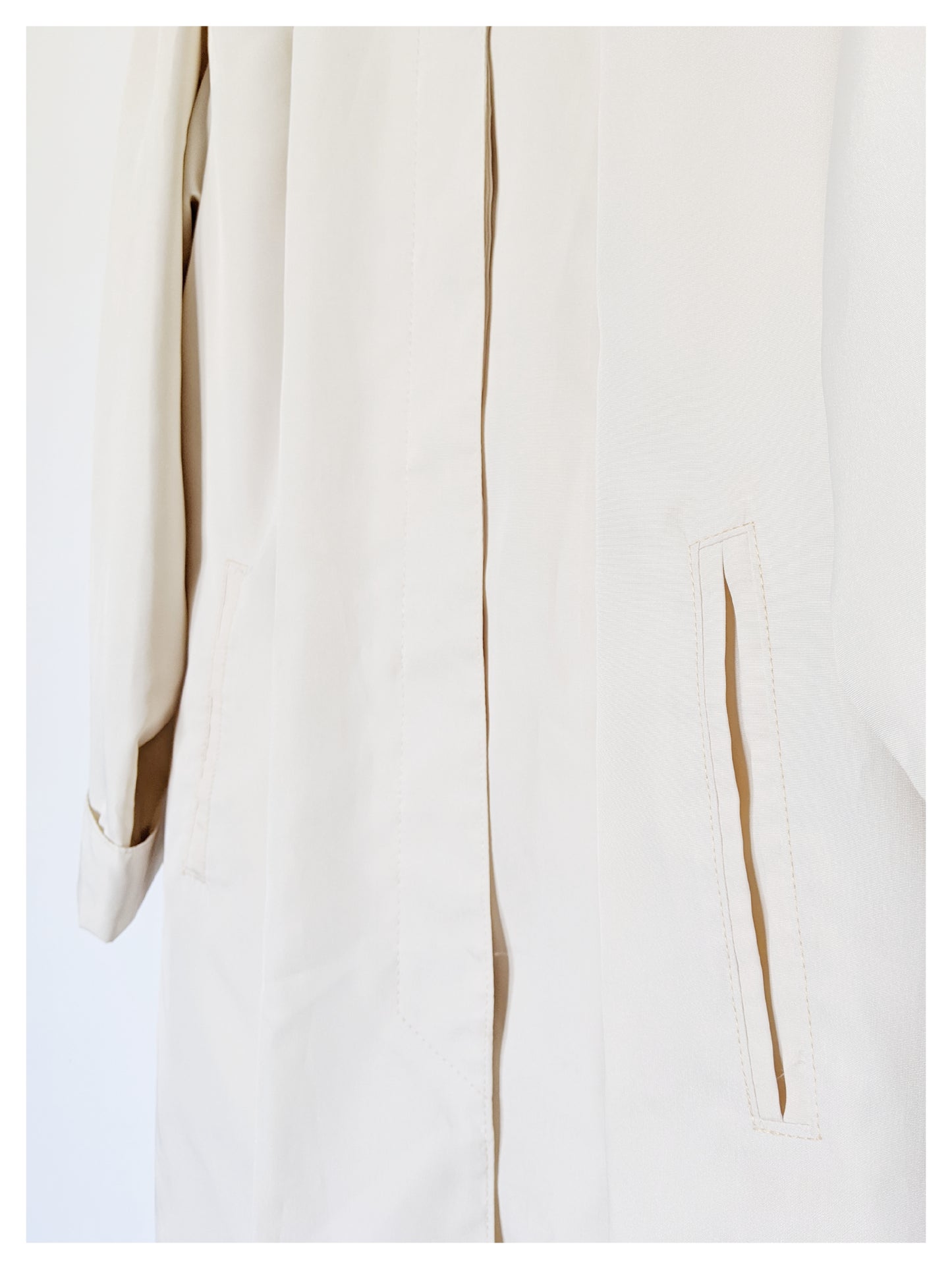 Trench blanc cassé 70's