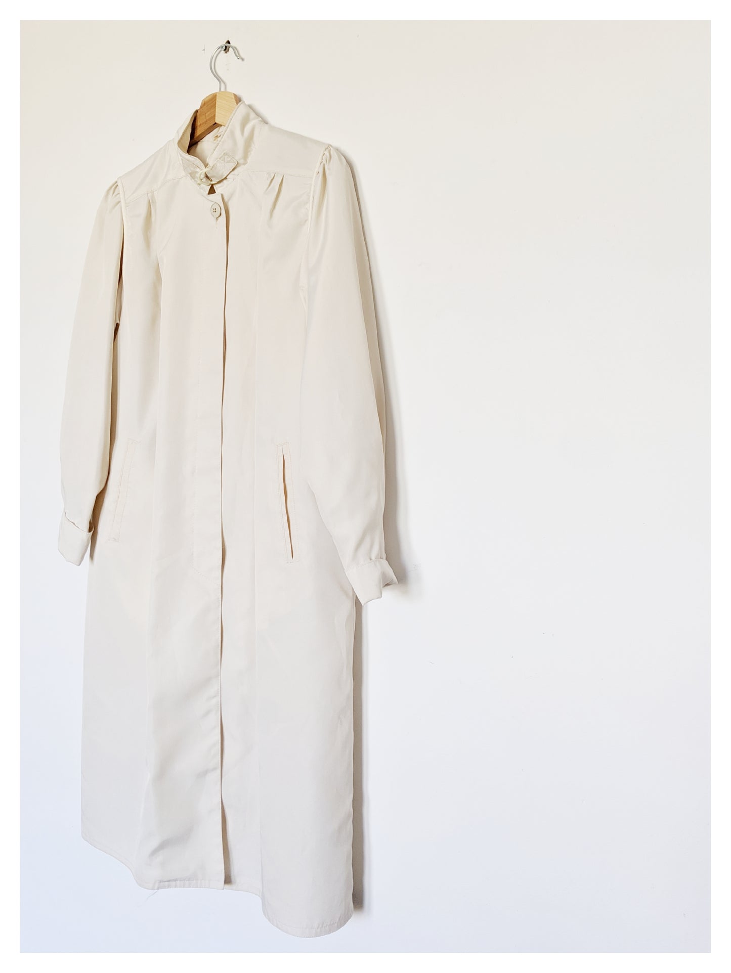 Trench blanc cassé 70's