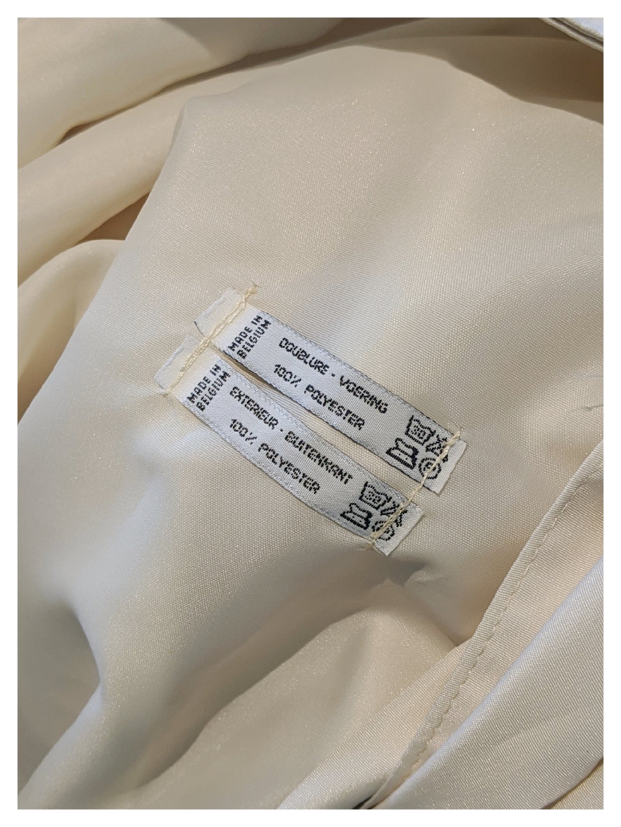 Trench blanc cassé 70's