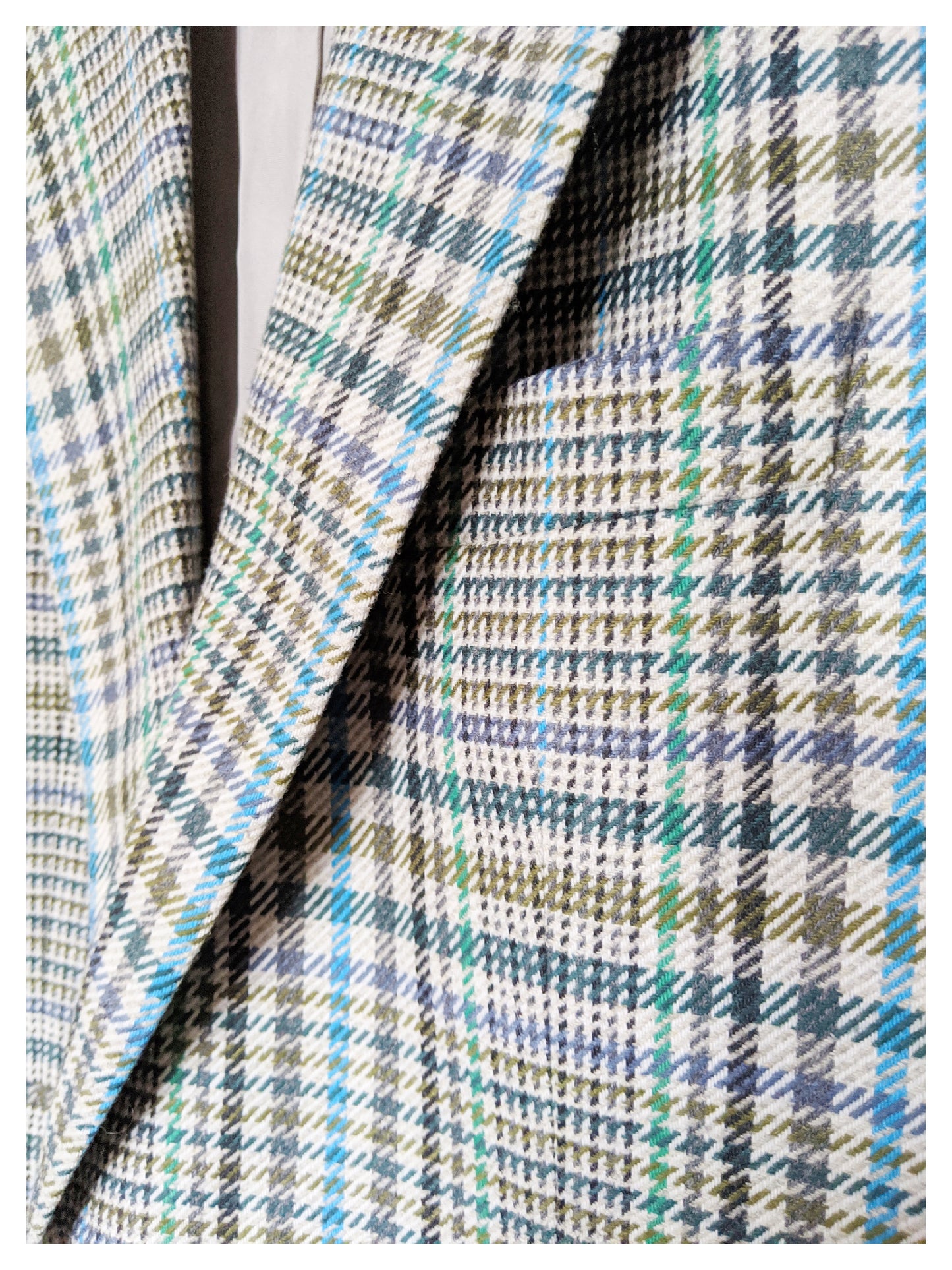 Blazer à carreaux 90's
