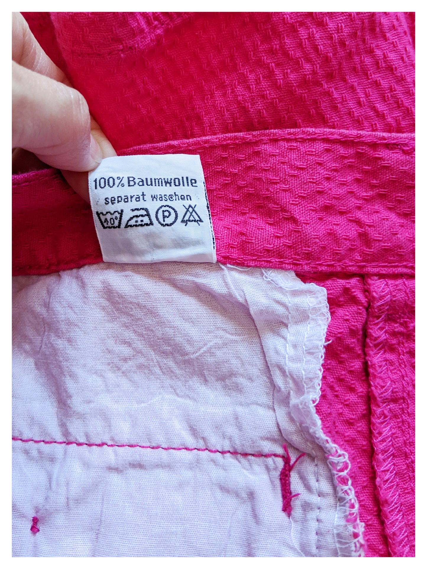 Short fuchsia 90's