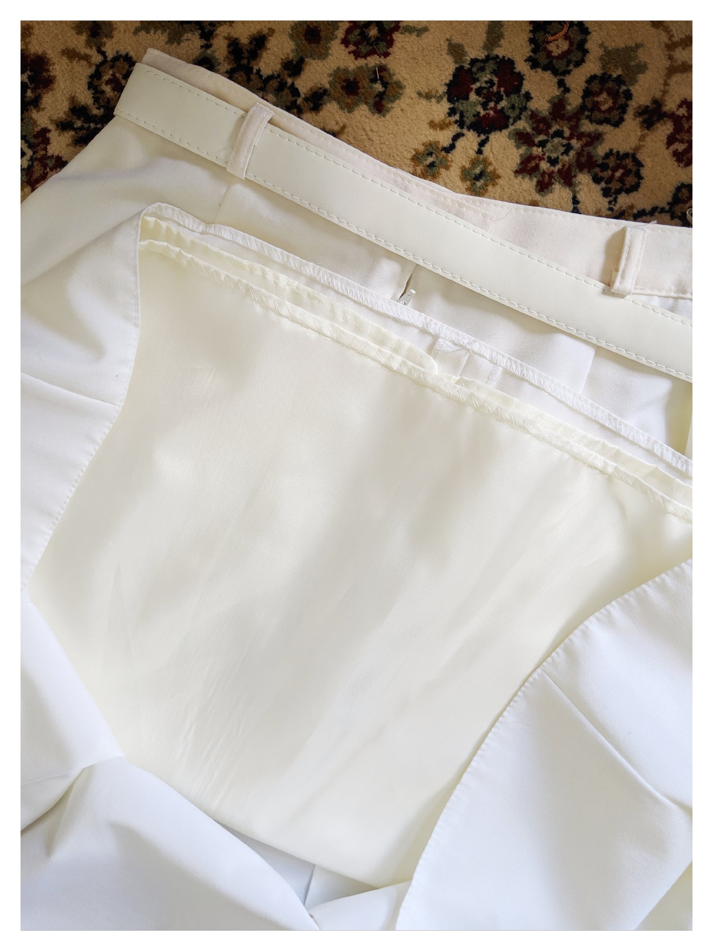 Jupe blanche 90's