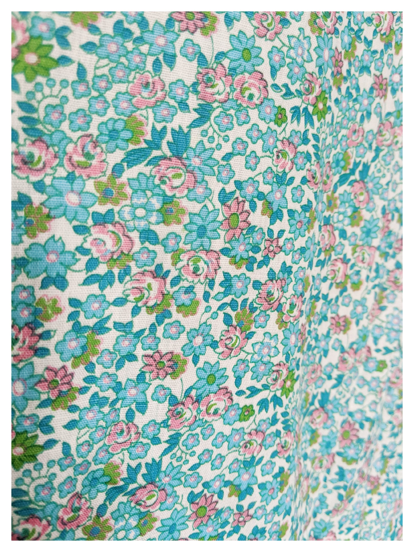 Chemise fleurie 70's