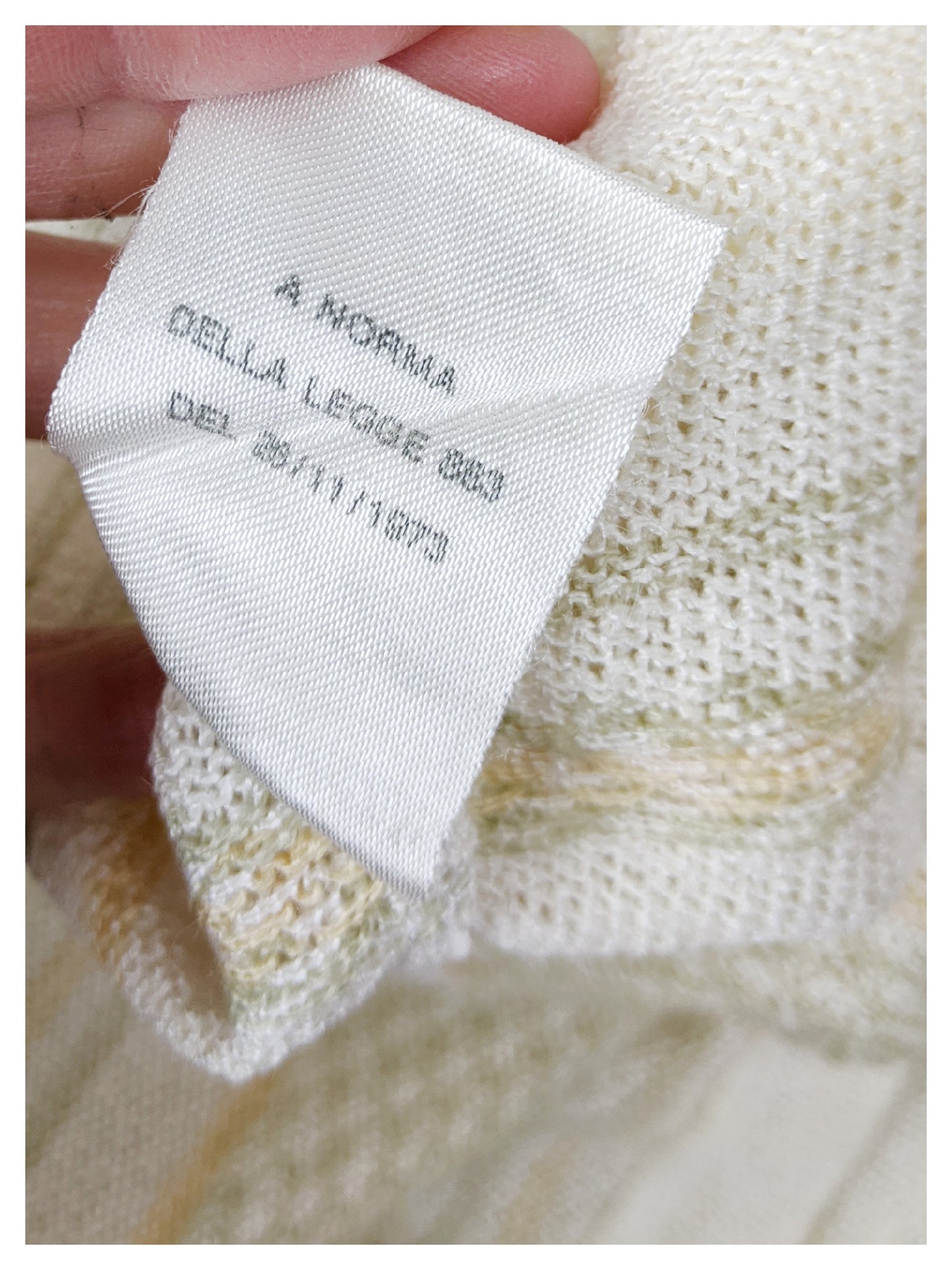 Robe crème 70's