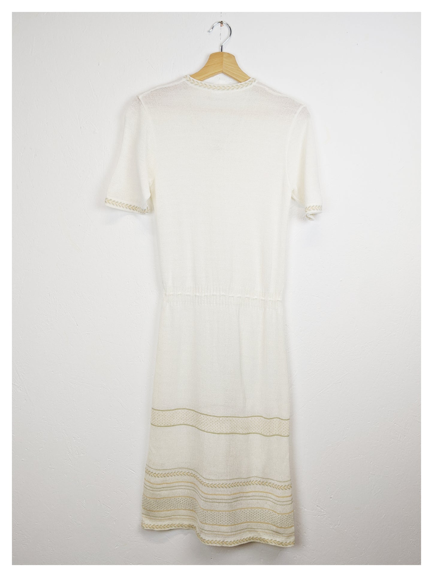 Robe crème 70's
