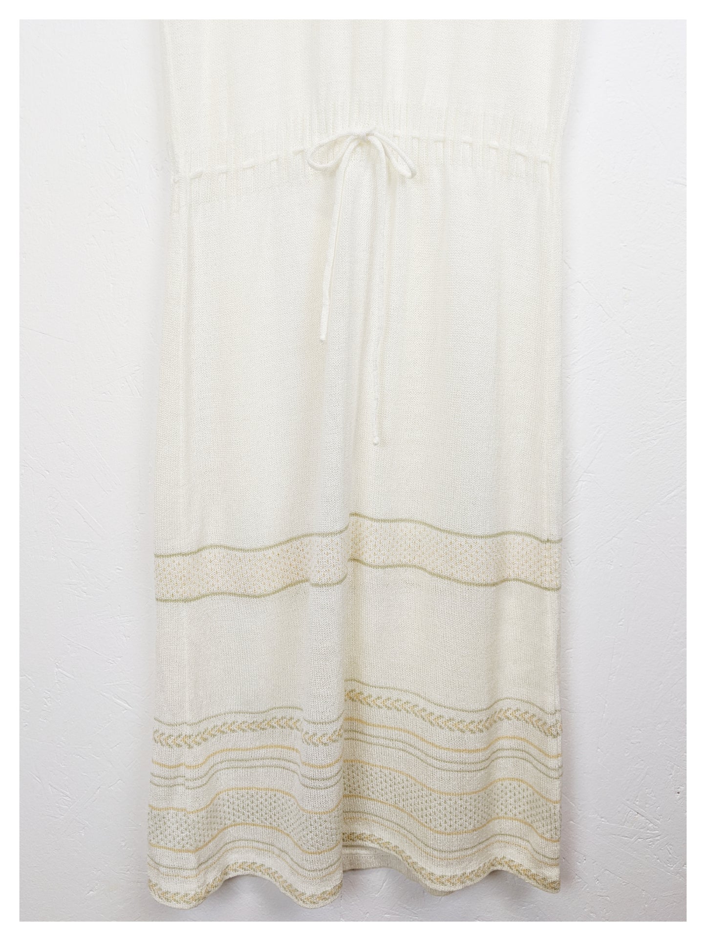Robe crème 70's