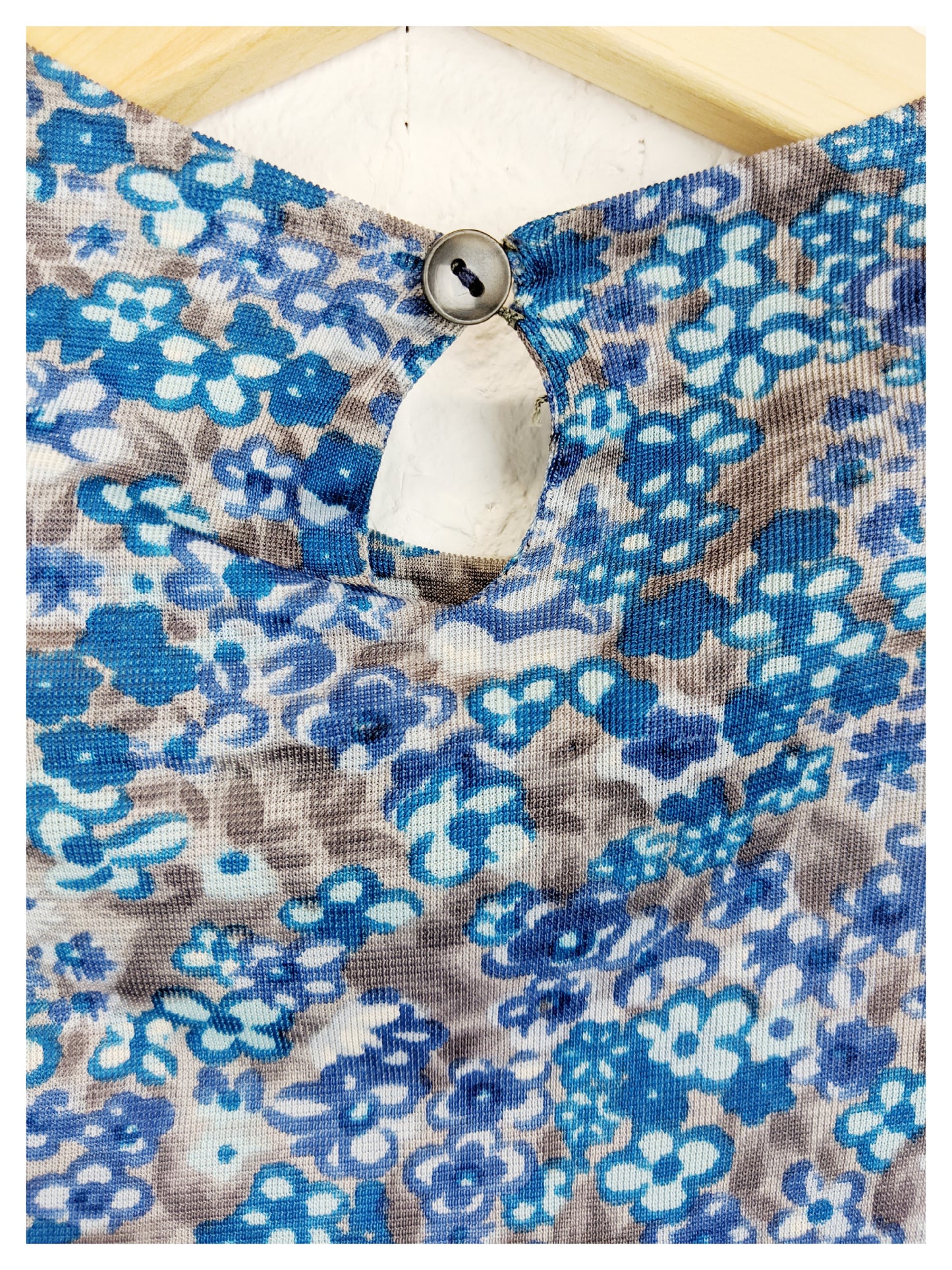 Blouse à fleurs 60's