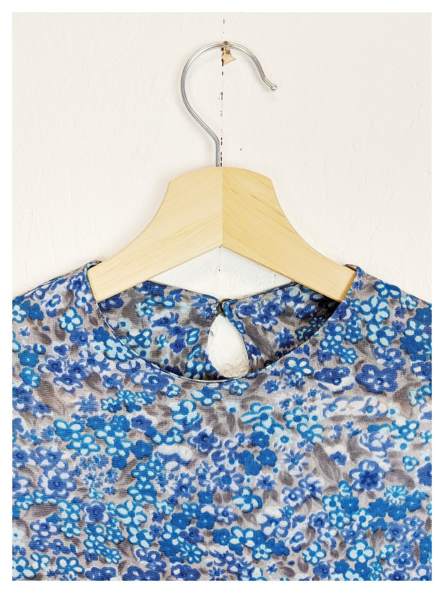 Blouse à fleurs 60's
