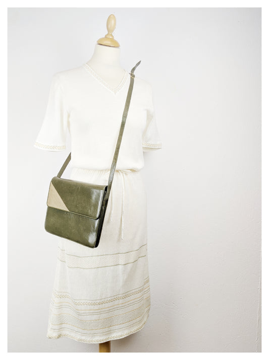 Robe crème 70's