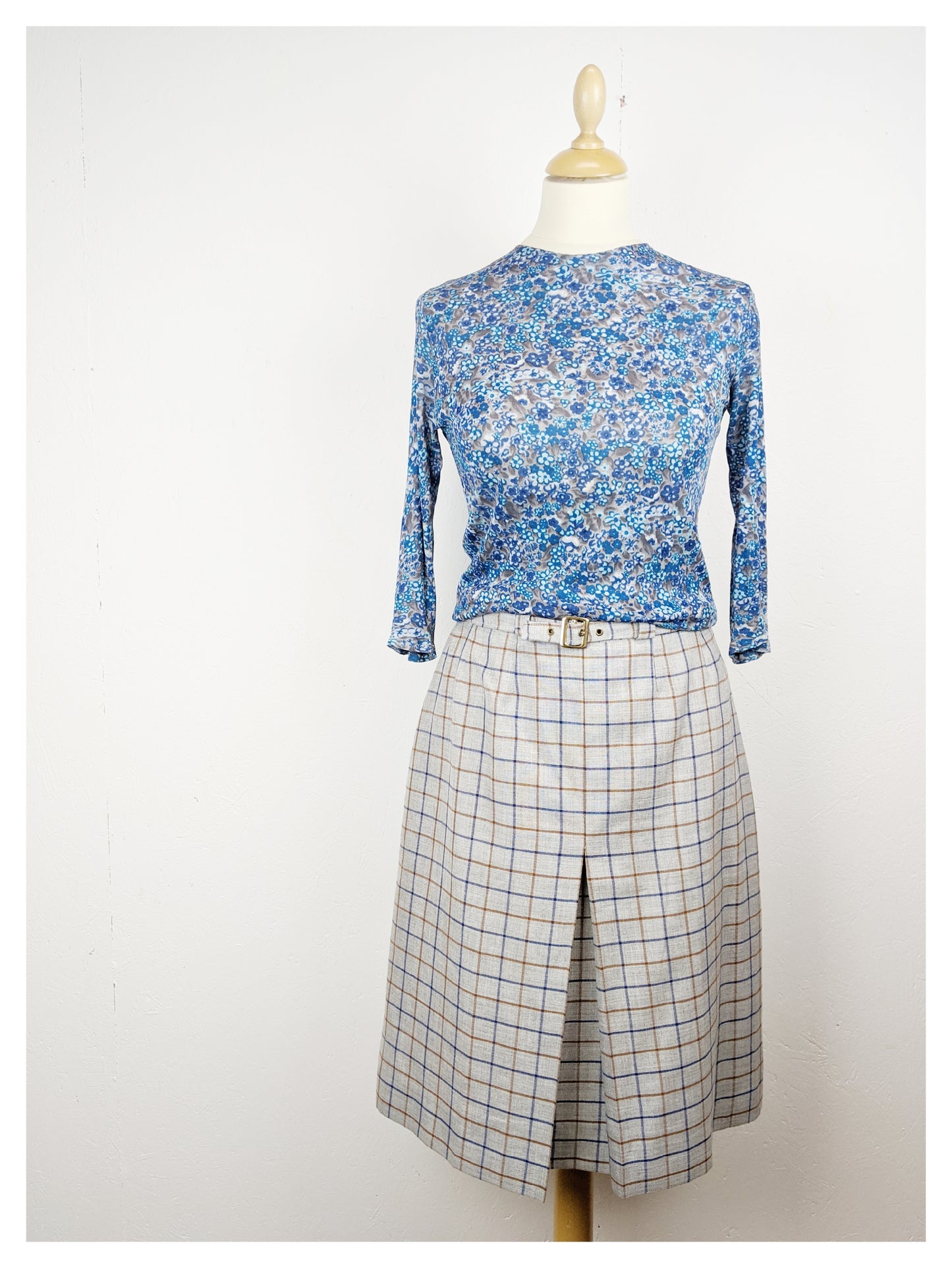 Blouse à fleurs 60's