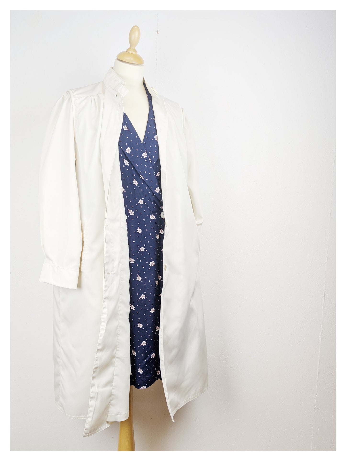 Trench blanc cassé 70's