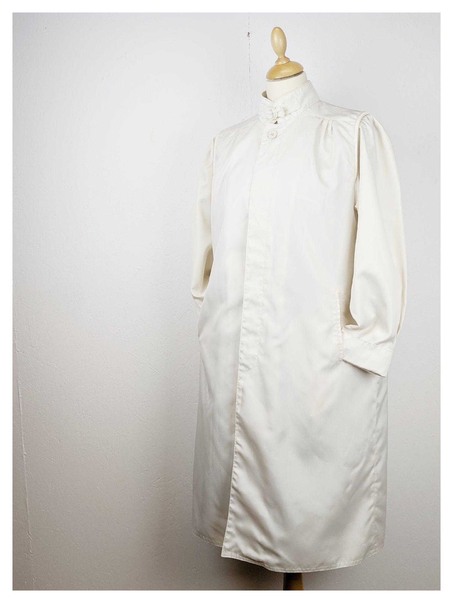 Trench blanc cassé 70's