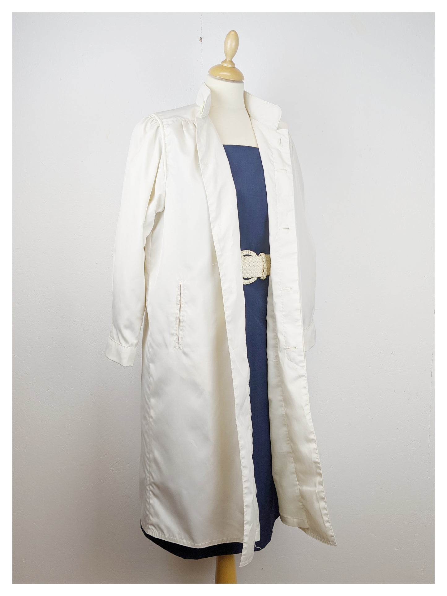 Trench blanc cassé 70's