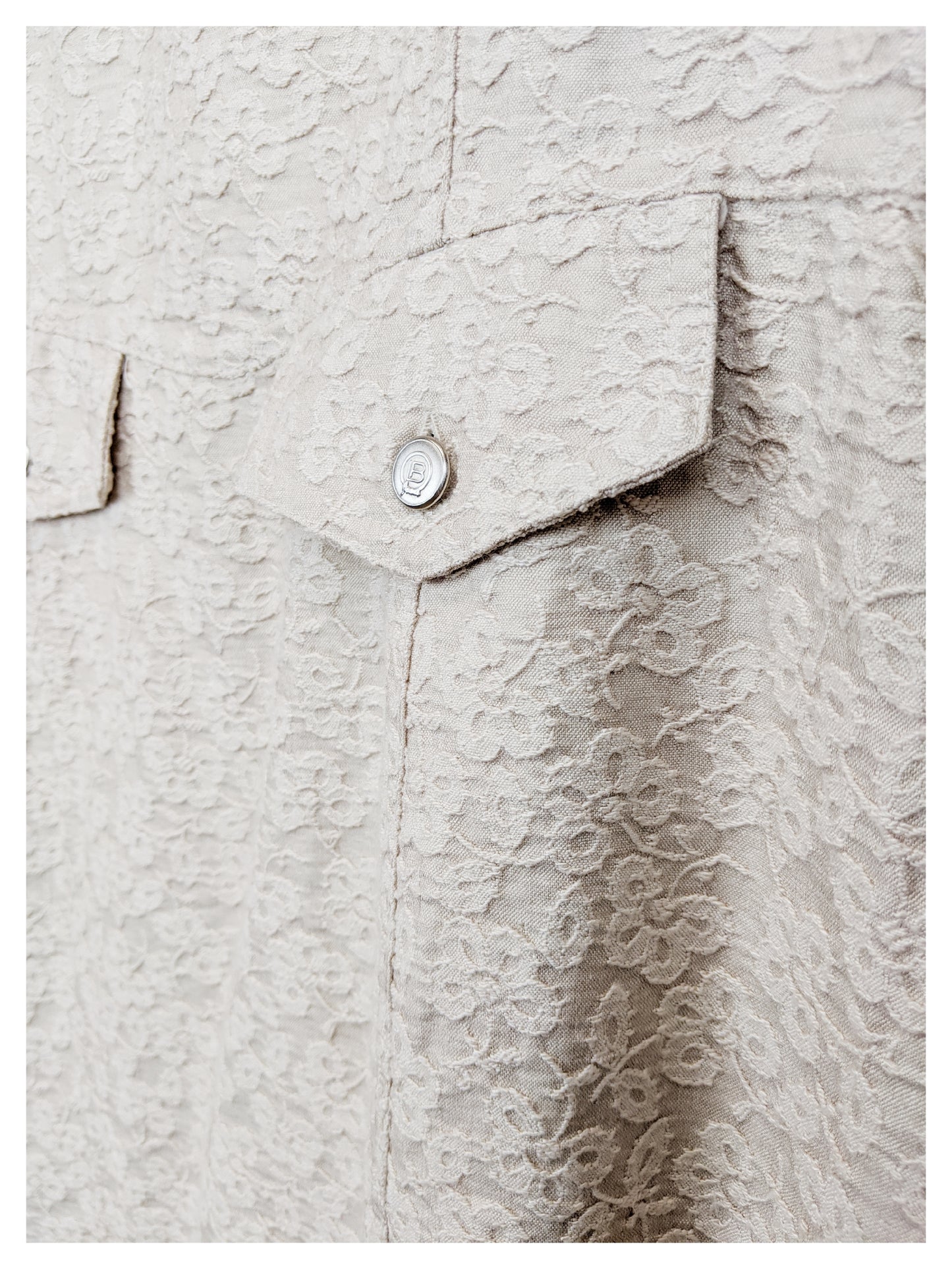 Robe beige fleurie 90's