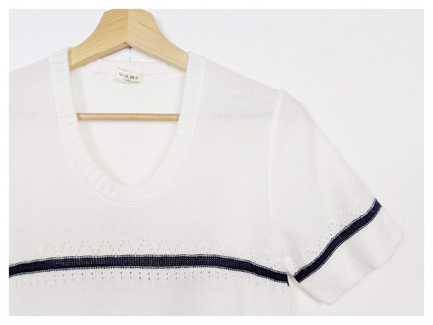 Pull ligné 70's
