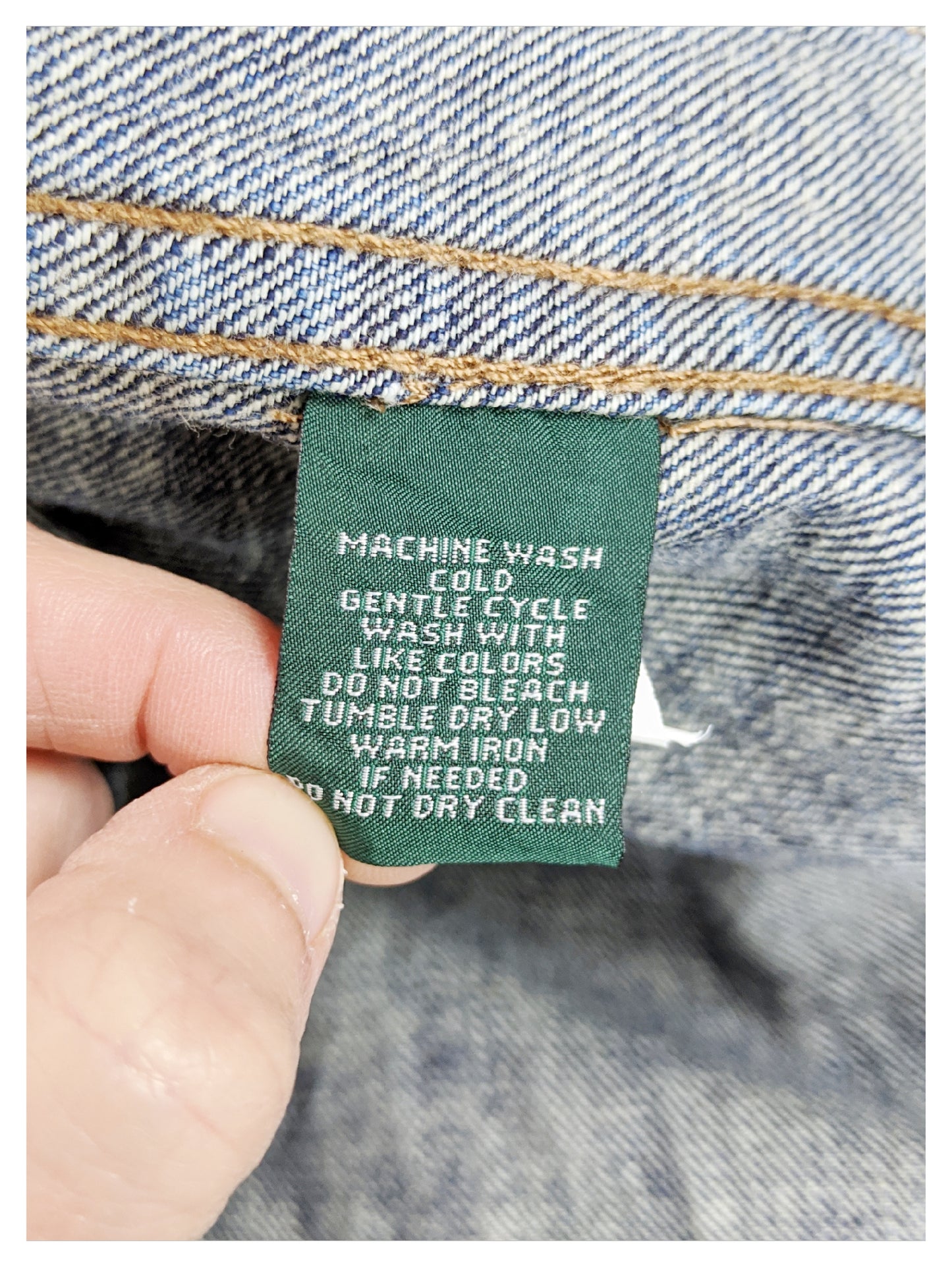 Veste en jean