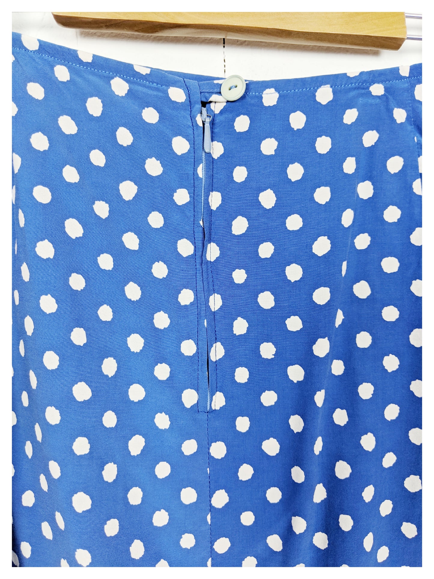 Jupe bleu à pois 90's