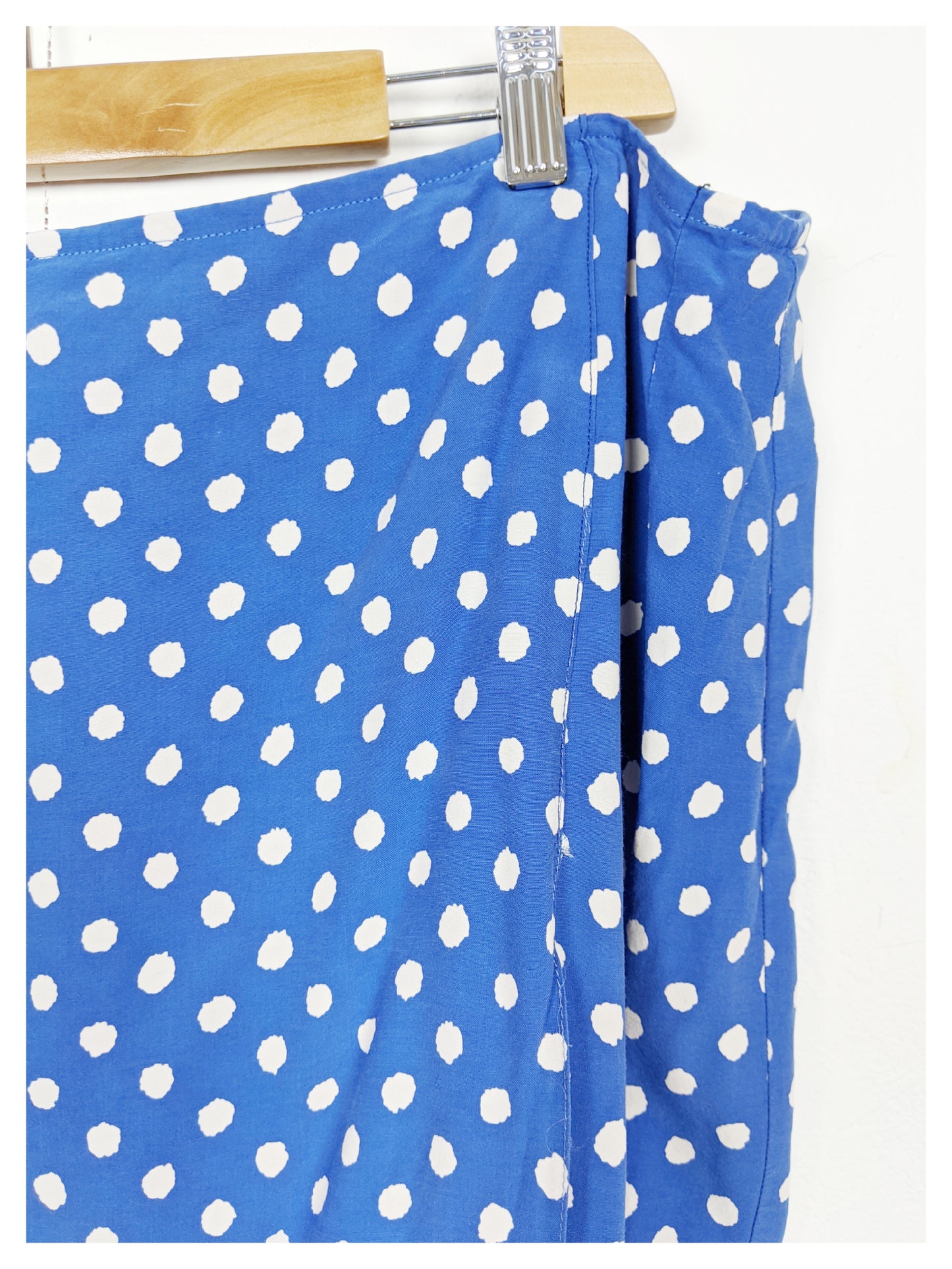 Jupe bleu à pois 90's