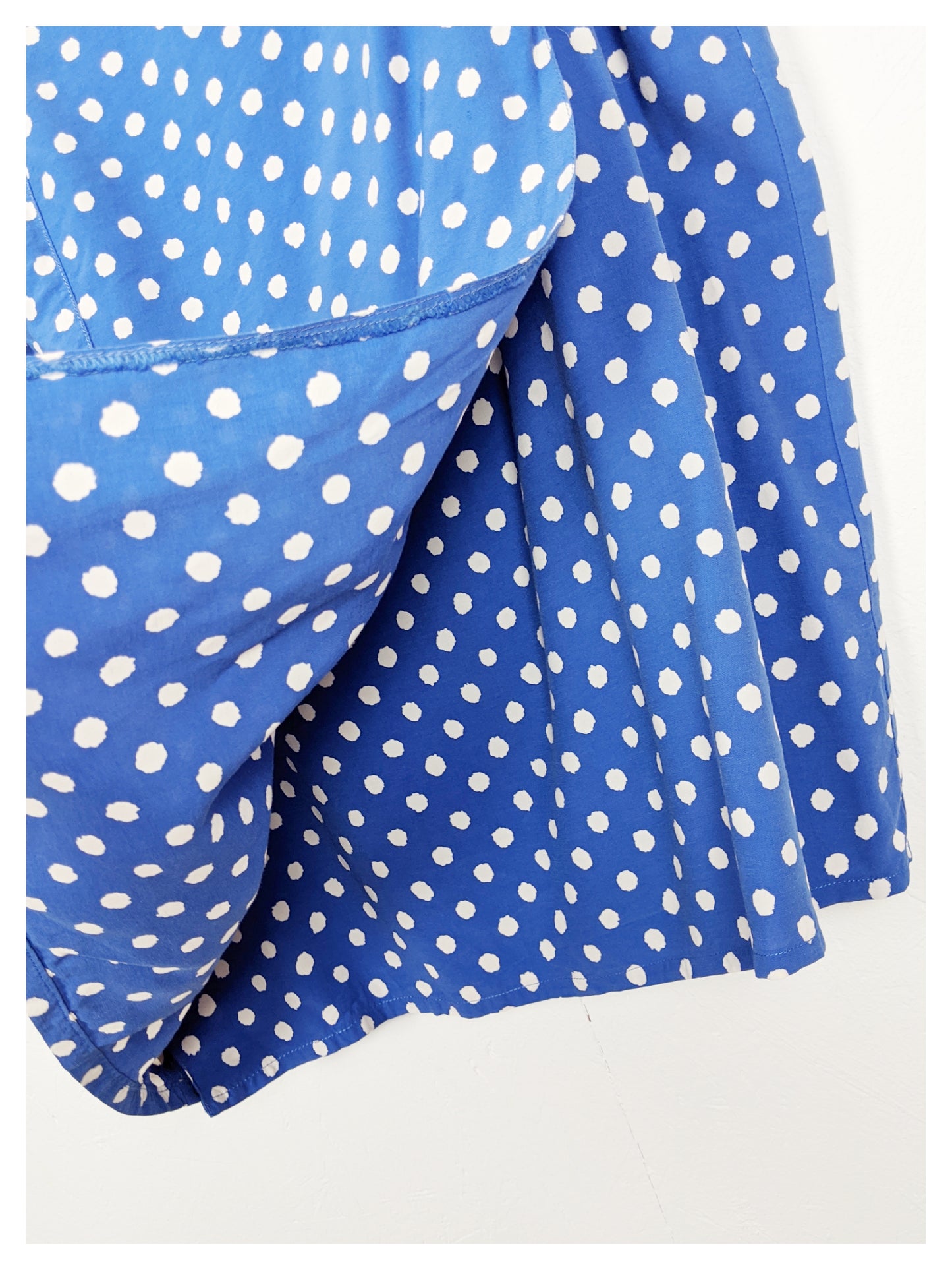 Jupe bleu à pois 90's