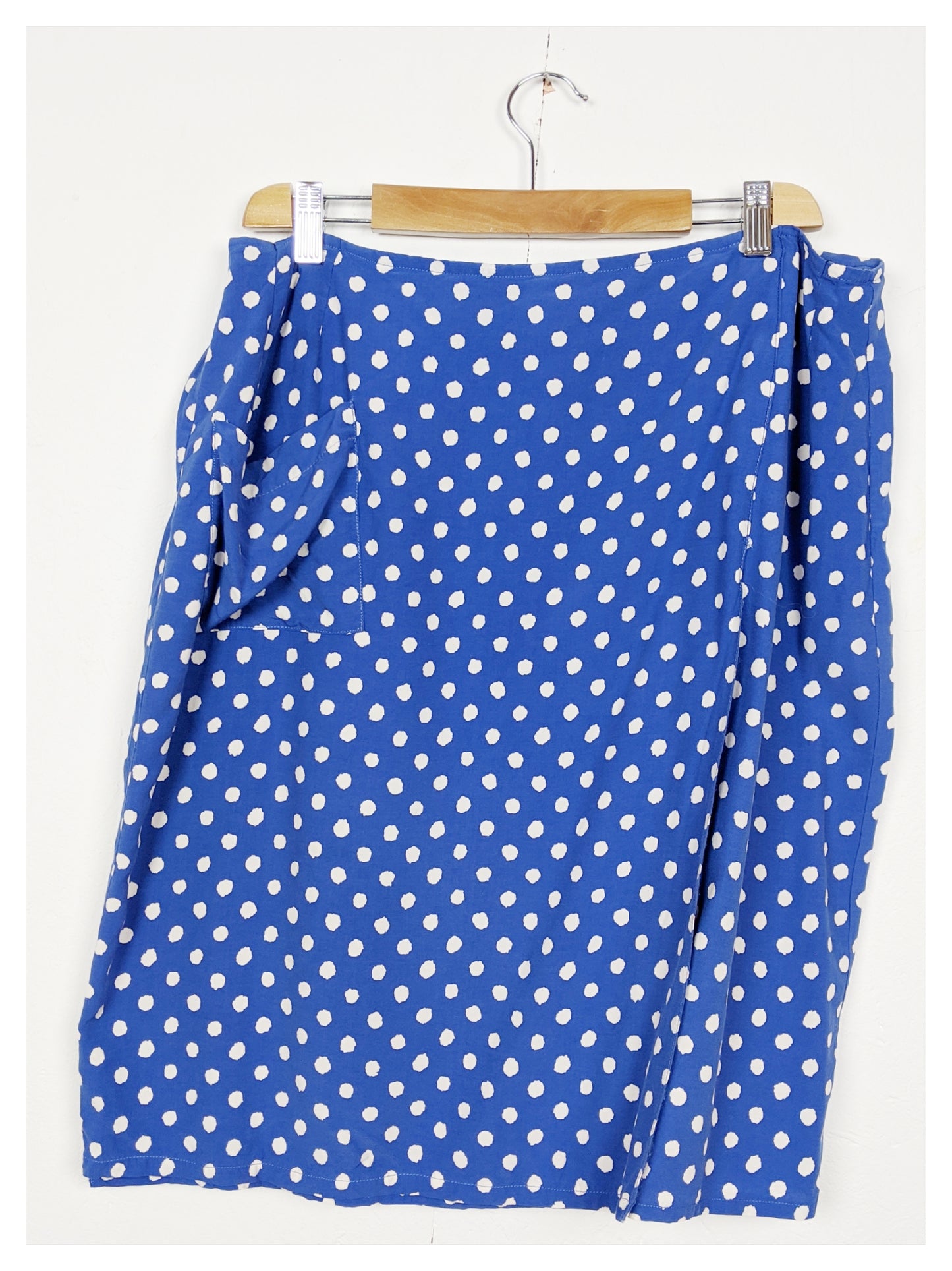 Jupe bleu à pois 90's