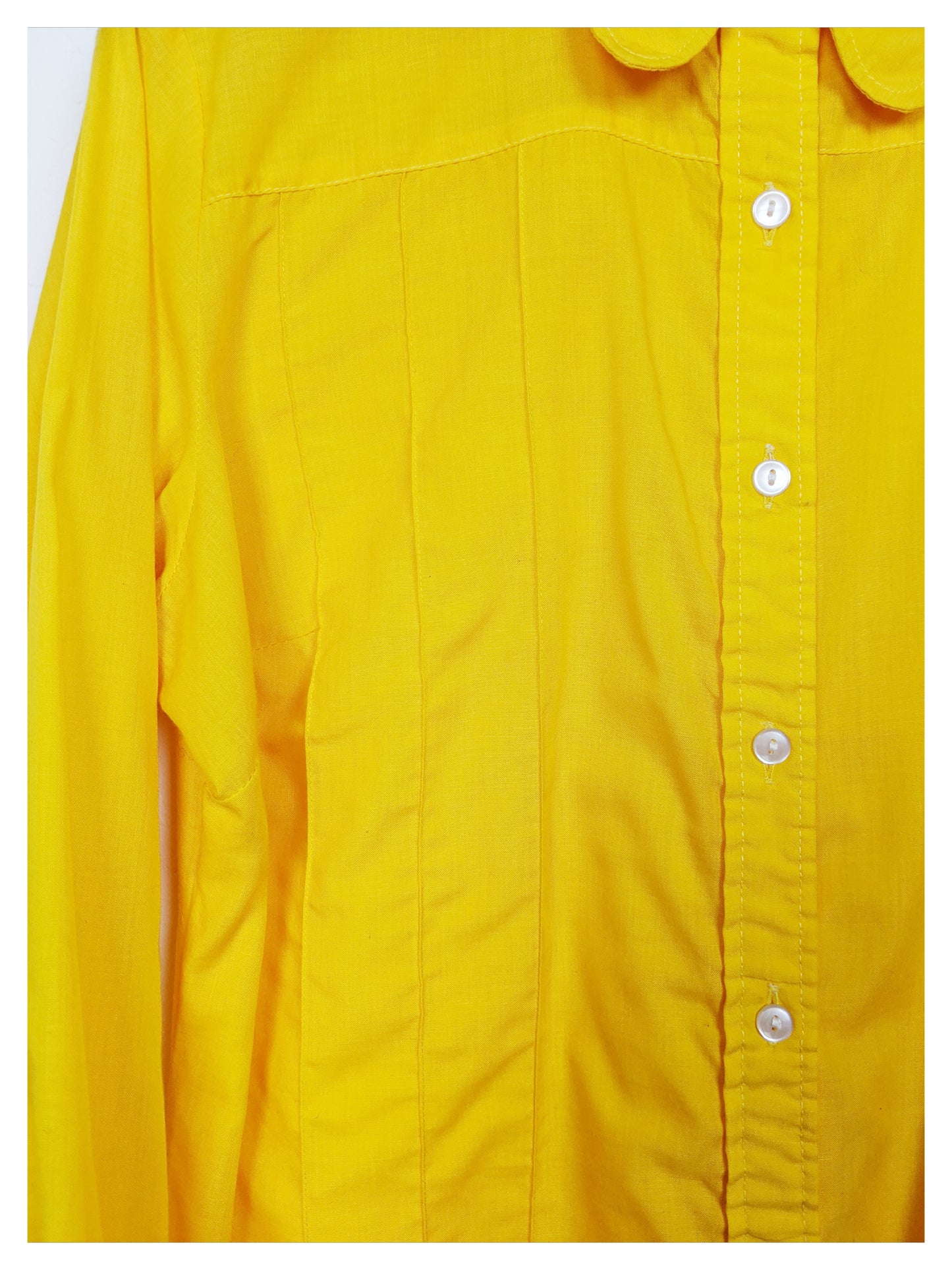 Chemise jaune 70's