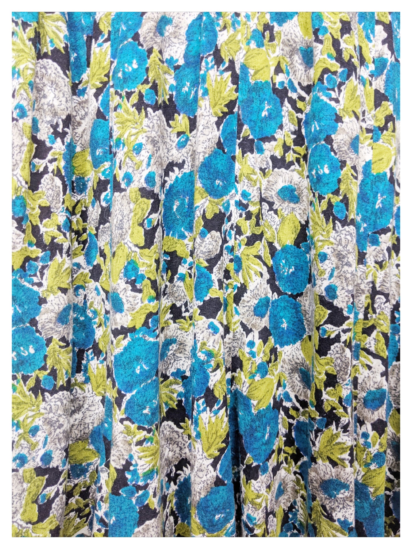 Robe à fleurs 80's