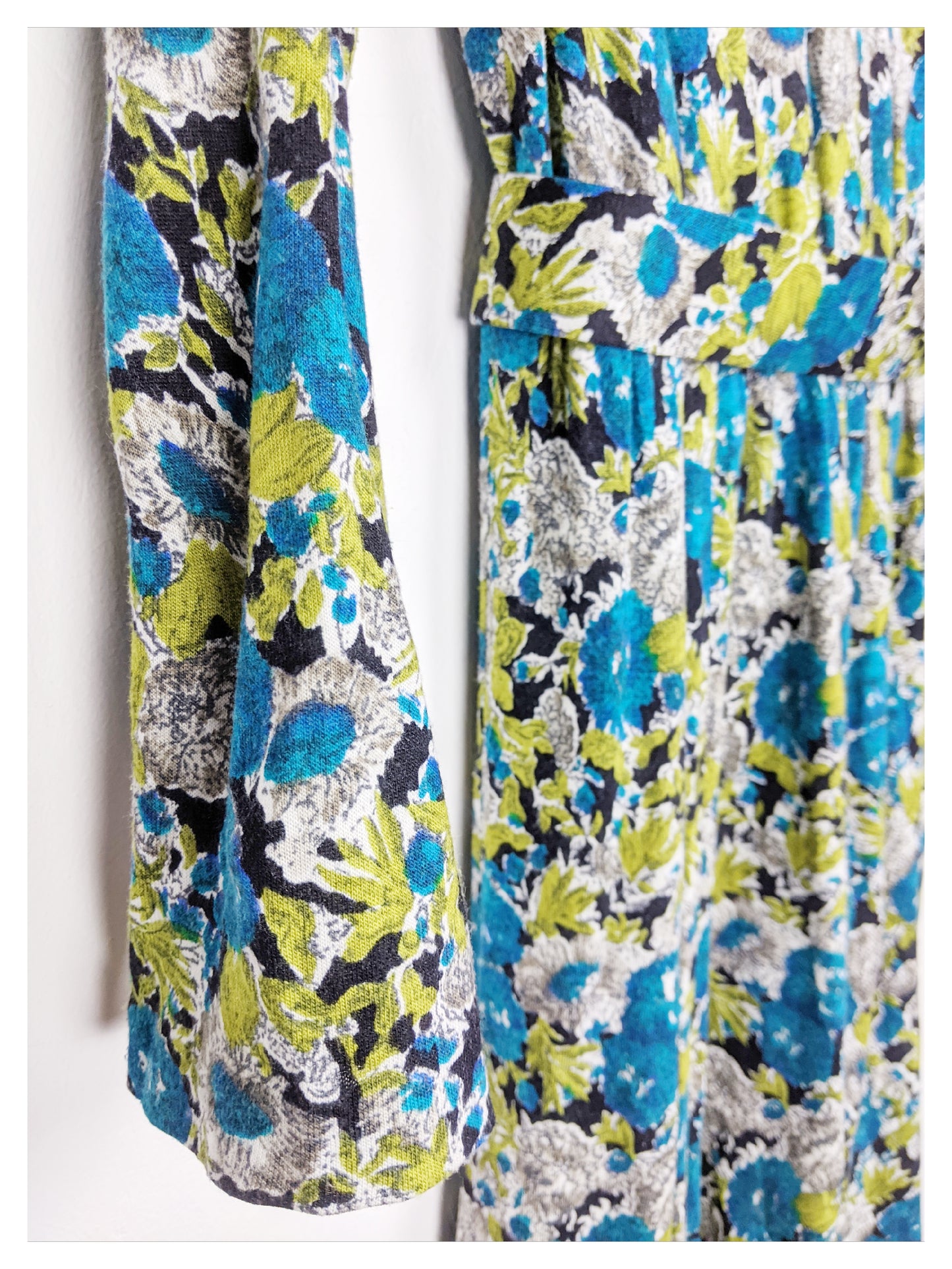 Robe à fleurs 80's