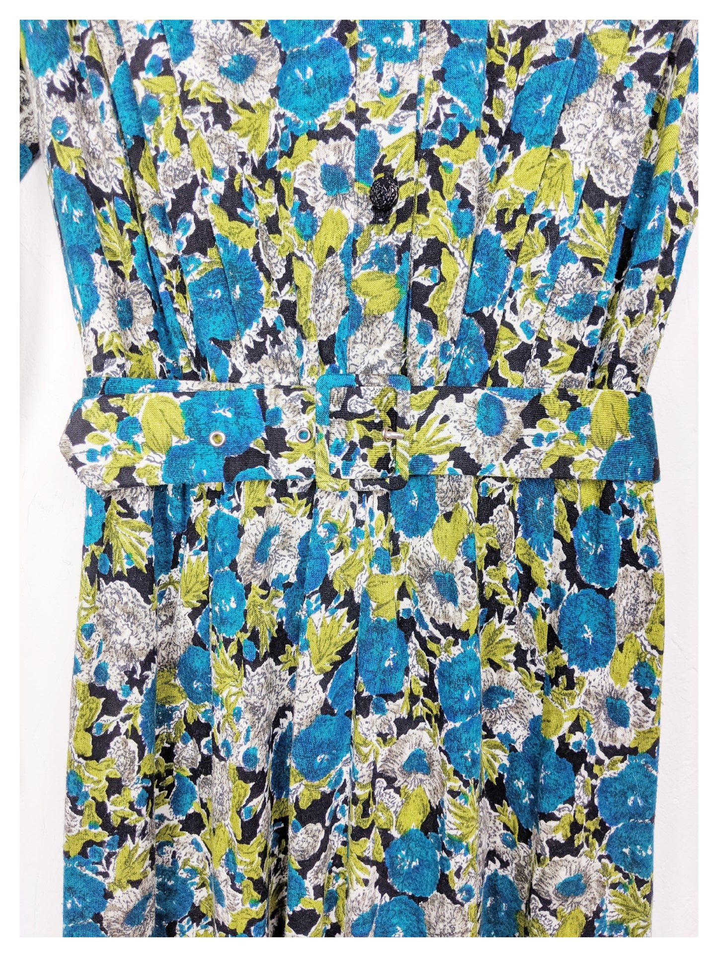 Robe à fleurs 80's