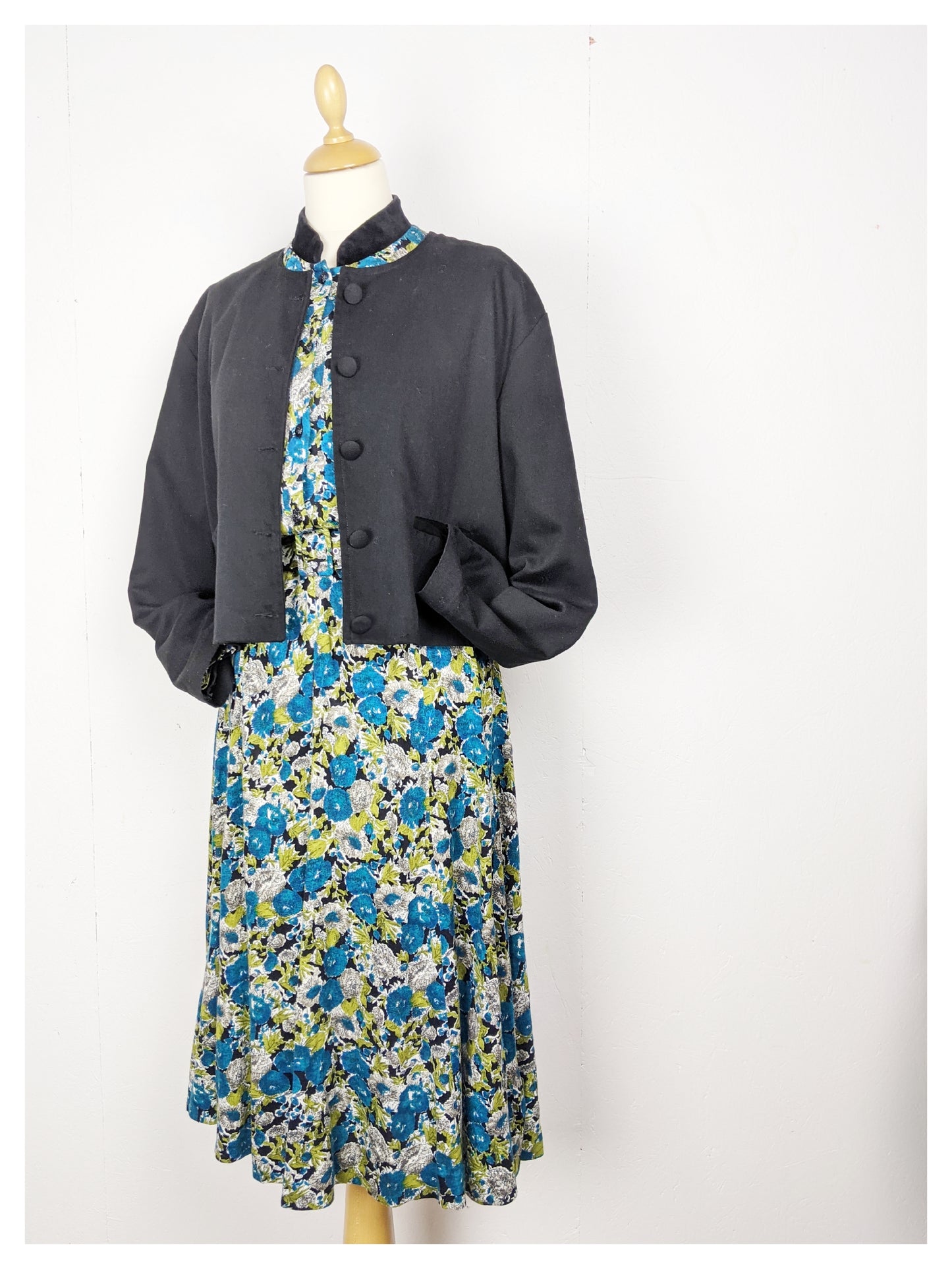 Robe à fleurs 80's