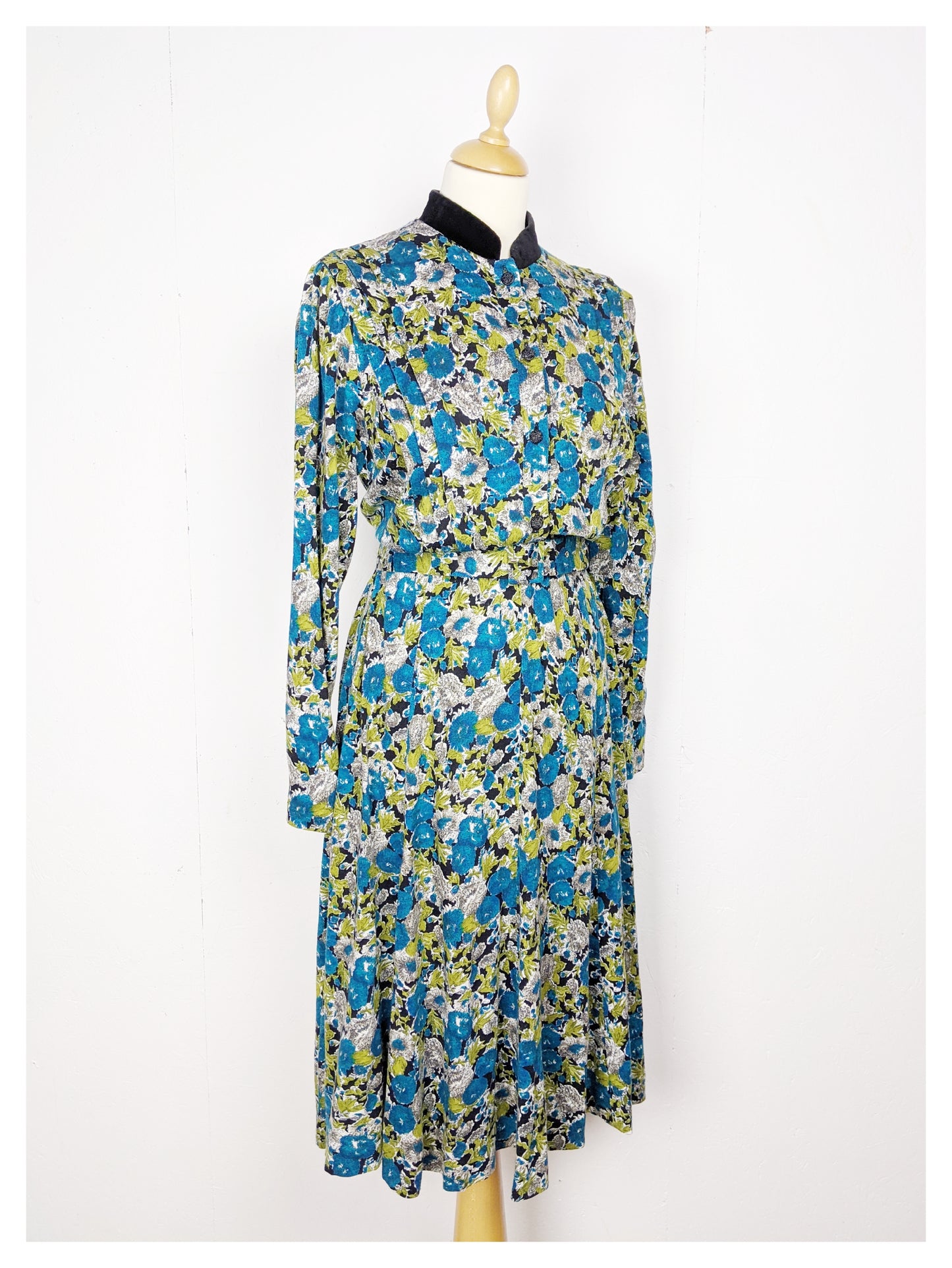 Robe à fleurs 80's