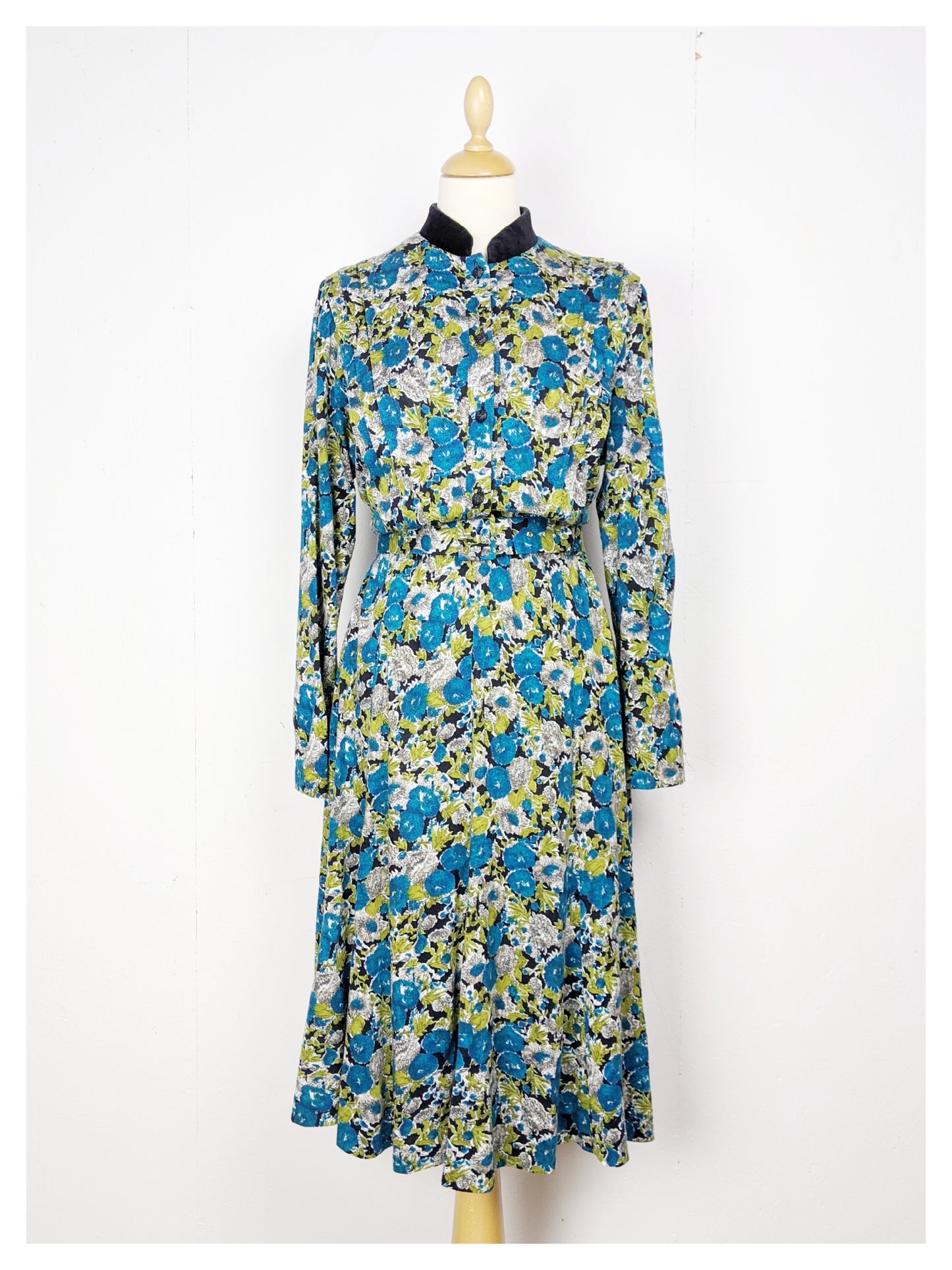Robe à fleurs 80's