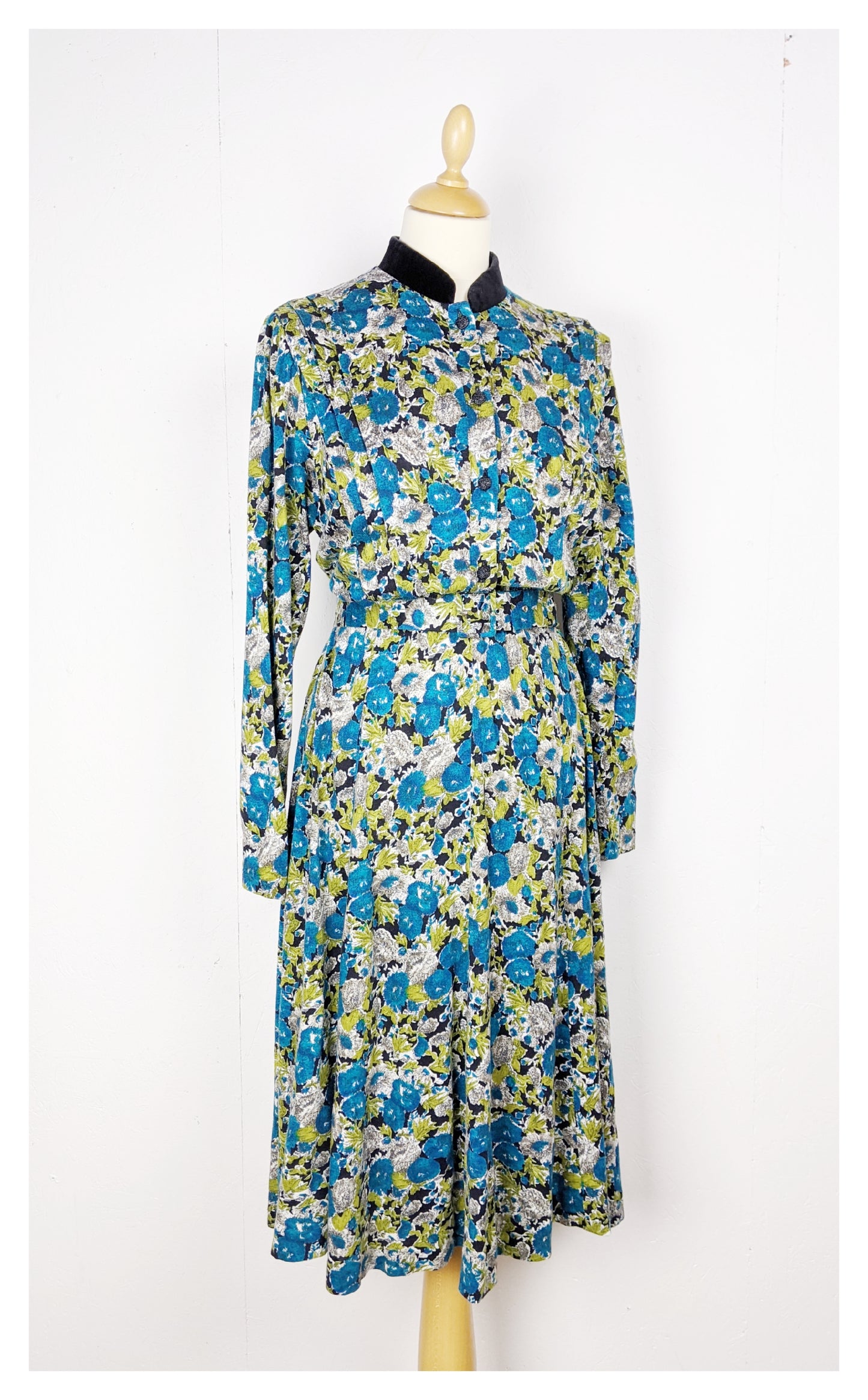 Robe à fleurs 80's