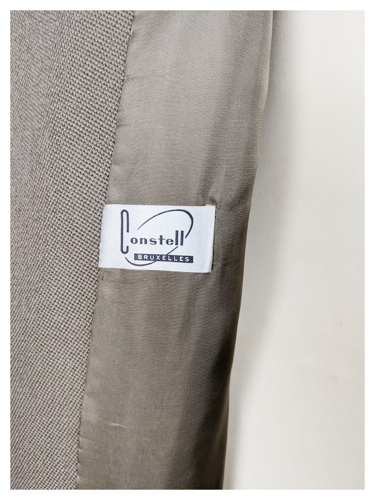 Veste beige kaki "Jackie Kennedy" 60's