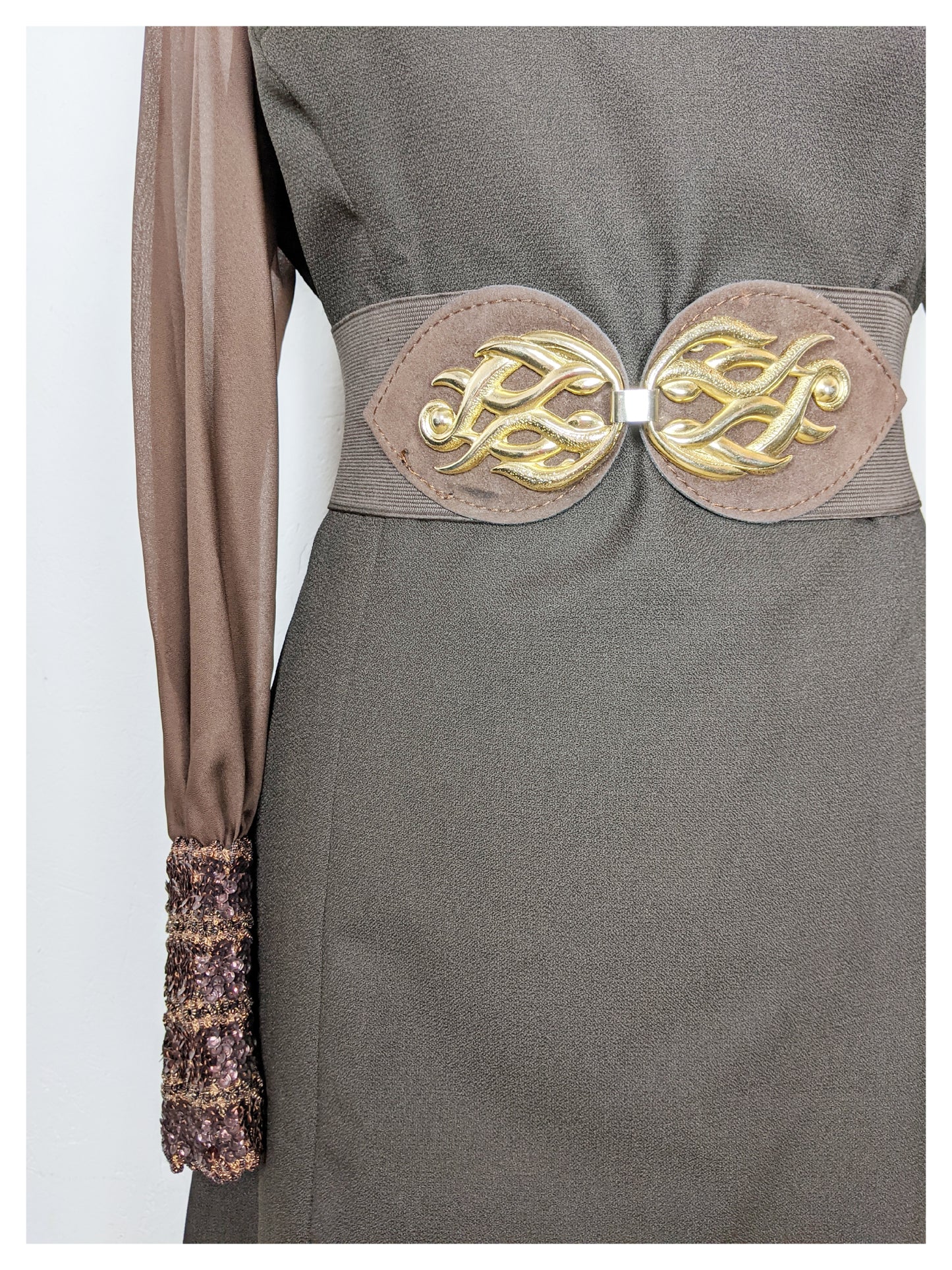 Robe à sequins 60's