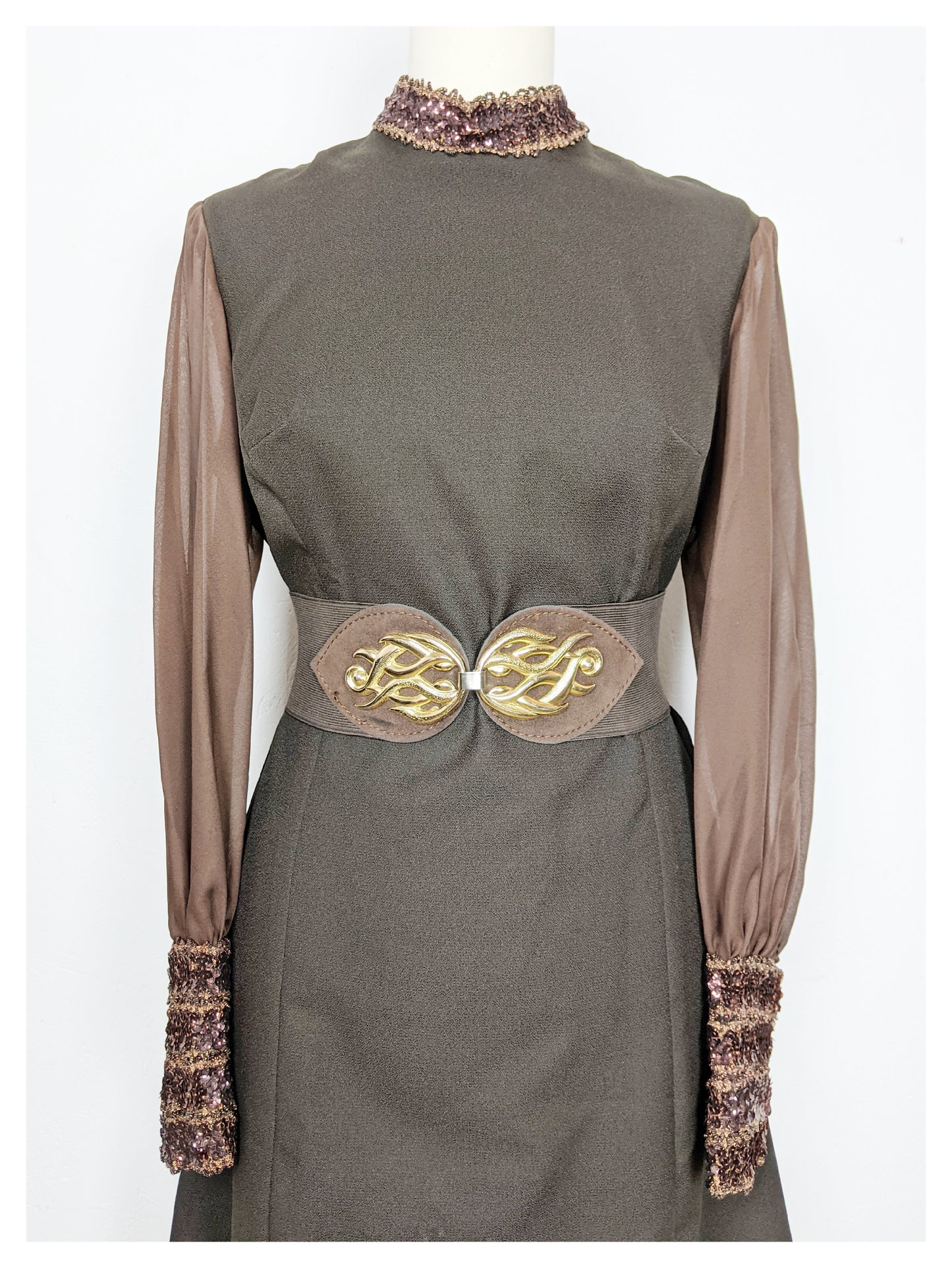 Robe à sequins 60's