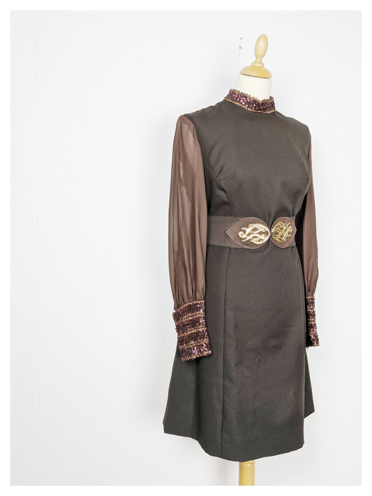 Robe à sequins 60's